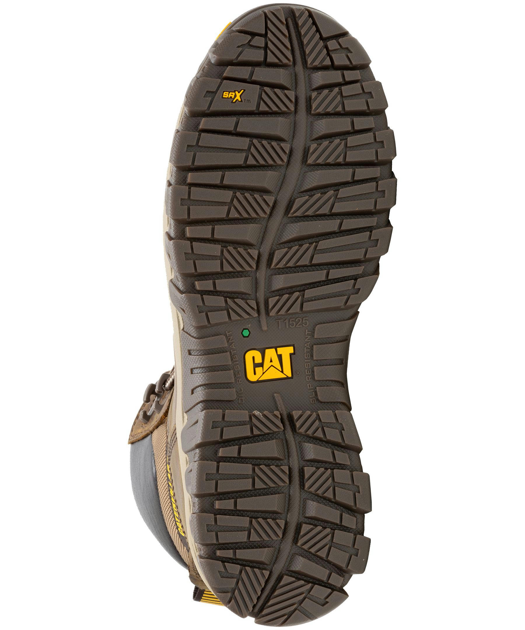 CAT Men's Threshold Rebound 6 Inch Composite Toe Composite Plate Waterproof Work Boot