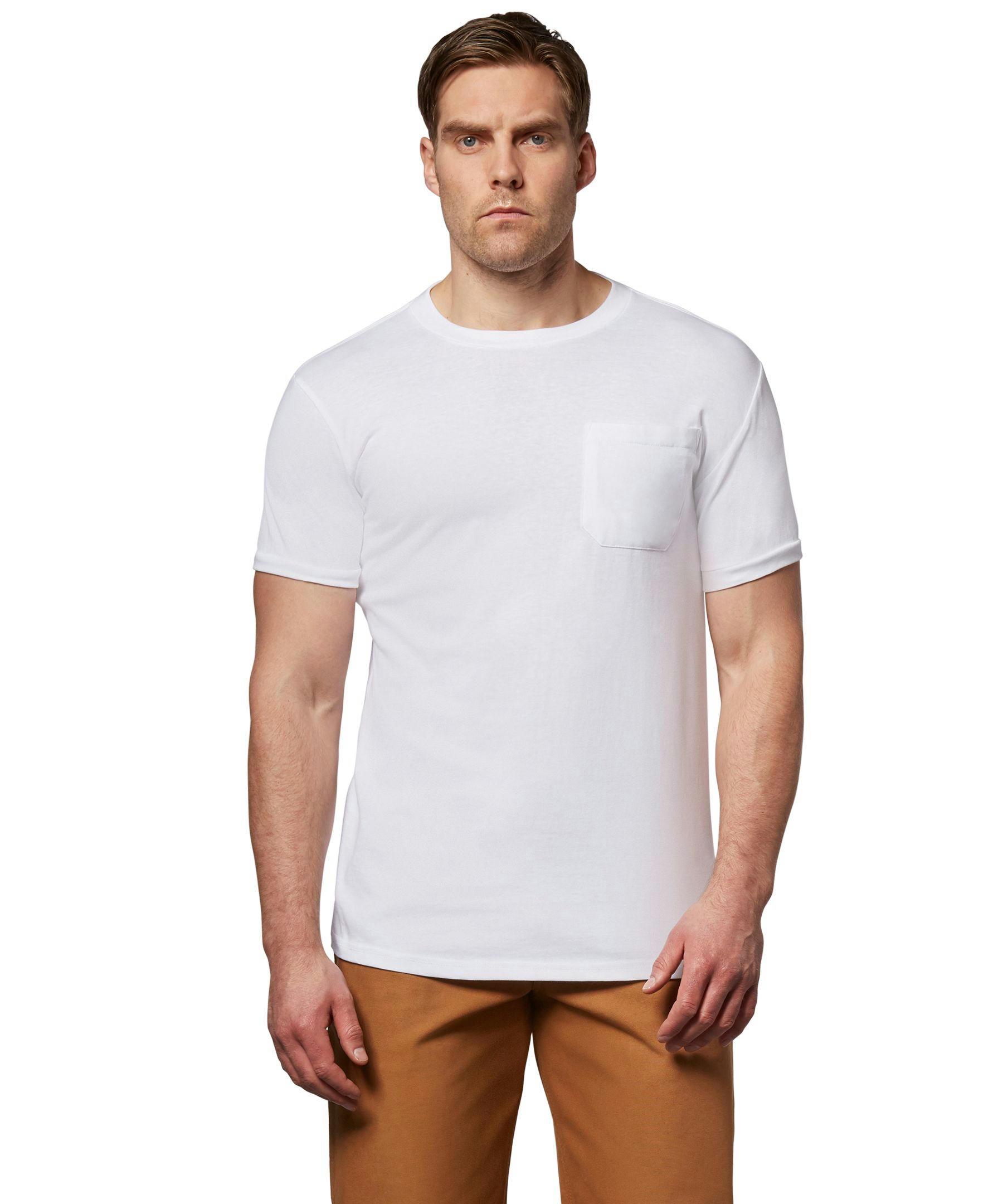 Aggressor Men's Crewneck Short Sleeve Work T-Shirt With FRESHTECH