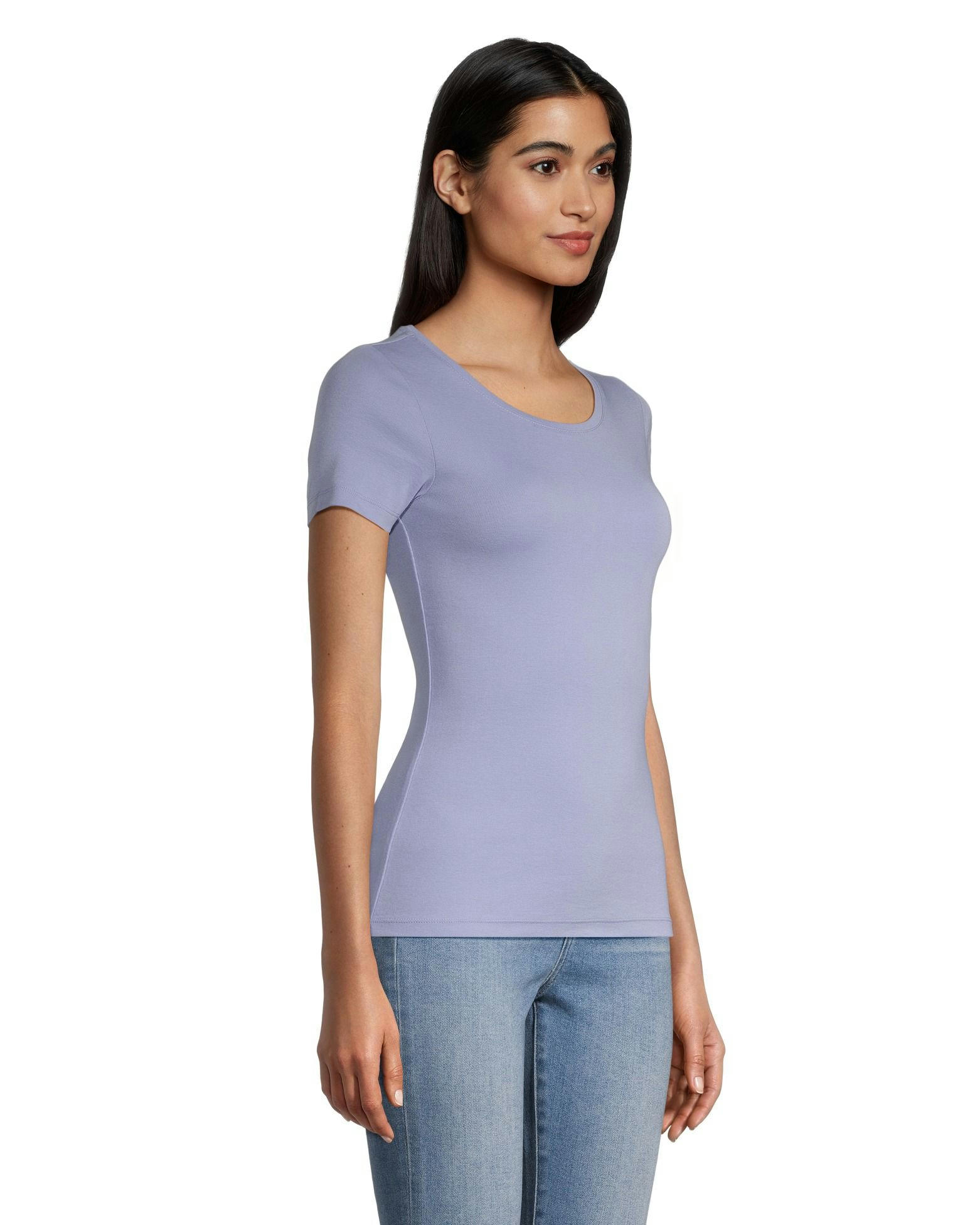 Denver Hayes Women's Fitted Scoop Neck T Shirt