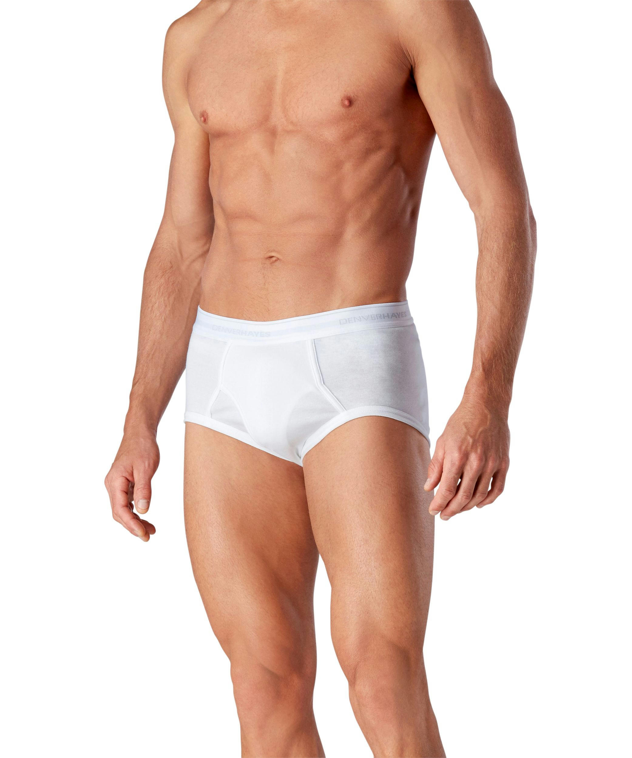 Denver Hayes Men's 2-Pack Underwear Classic Briefs