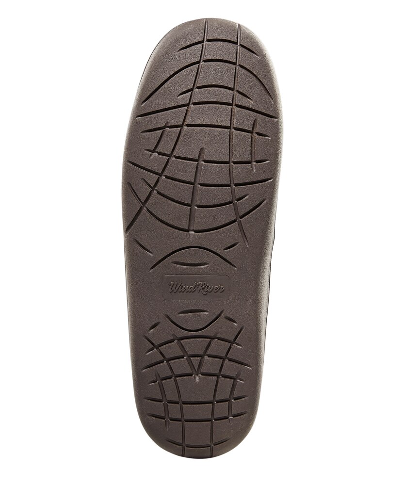 WindRiver Men's Suede Handsewn Slippers