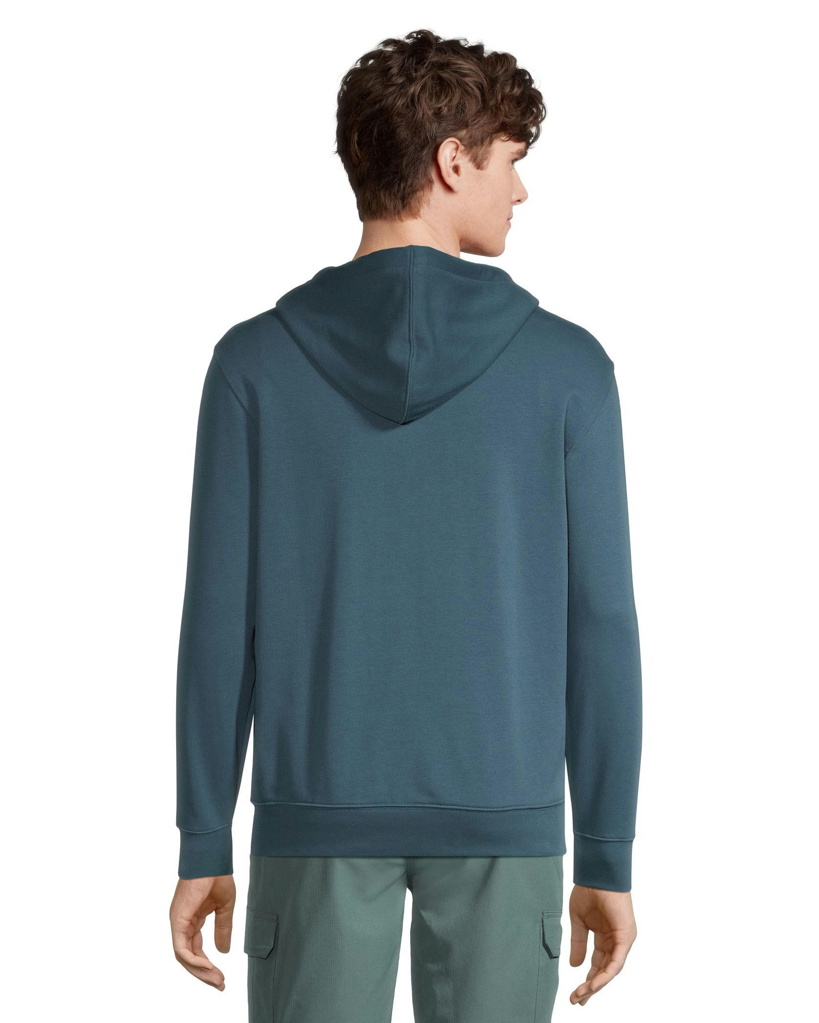 FarWest Men's Full Zip Fleece Hoodie