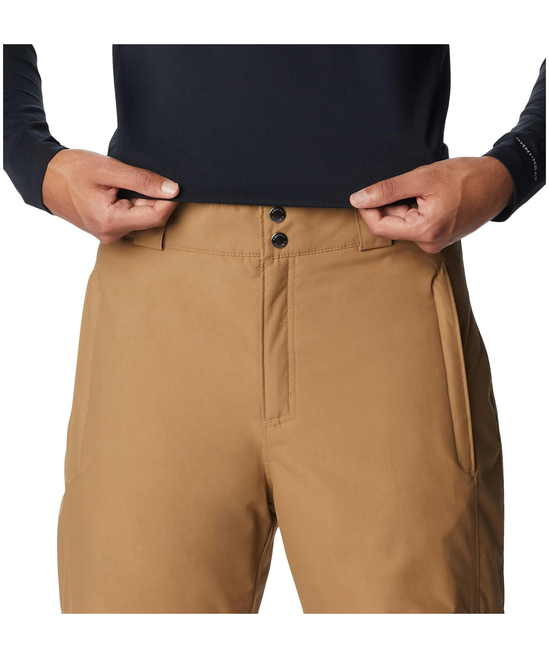 Columbia Men's Bugaboo IV Omni-Heat Waterproof Insulated Snow Pants - Black