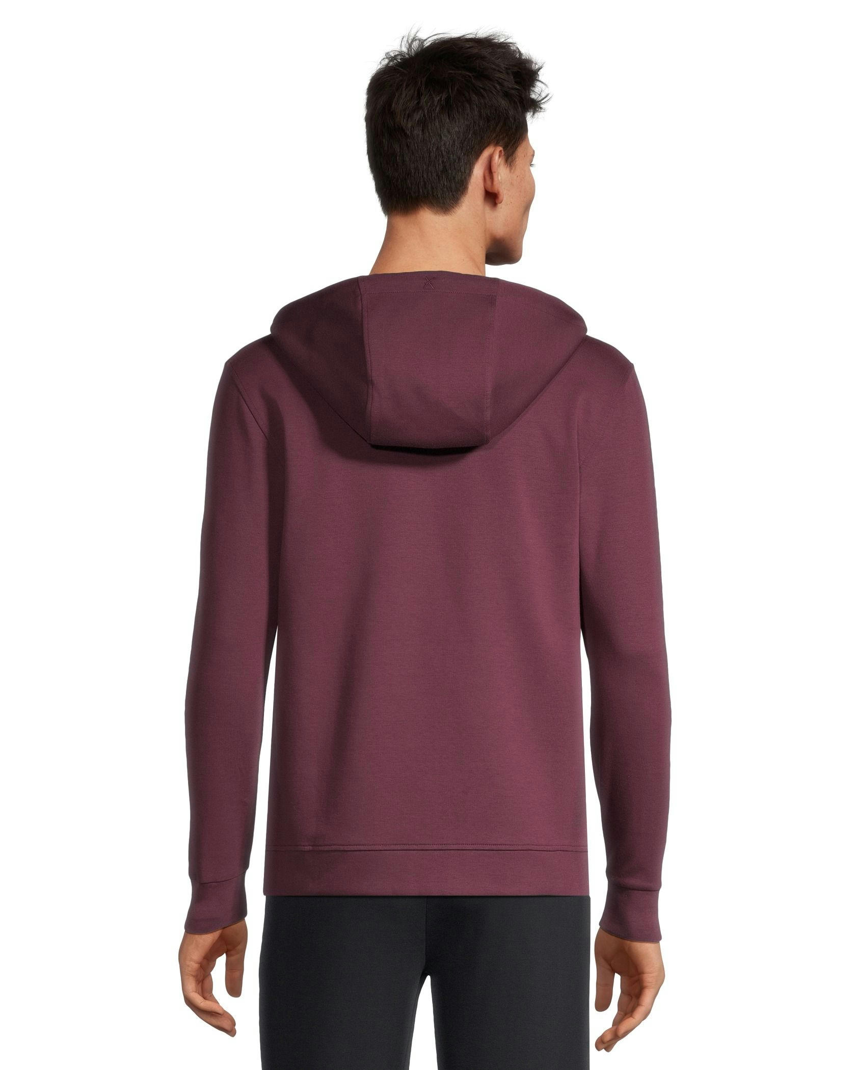 Matrix Men's Double-Knit Stretch Fabric Full Zip Hoodie