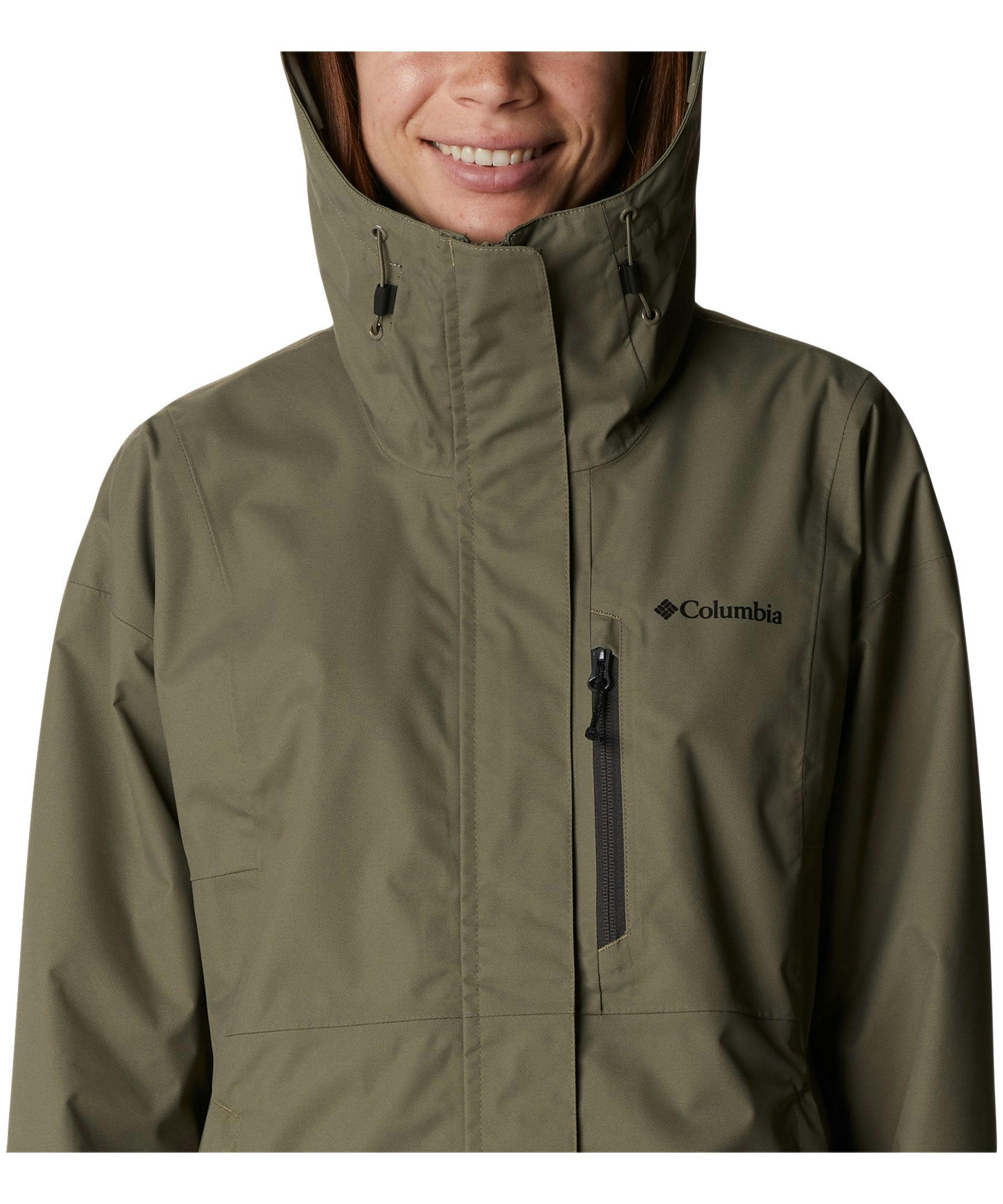 Columbia Women's Hikebound Omni-Tech Hooded Waterproof Rain Jacket