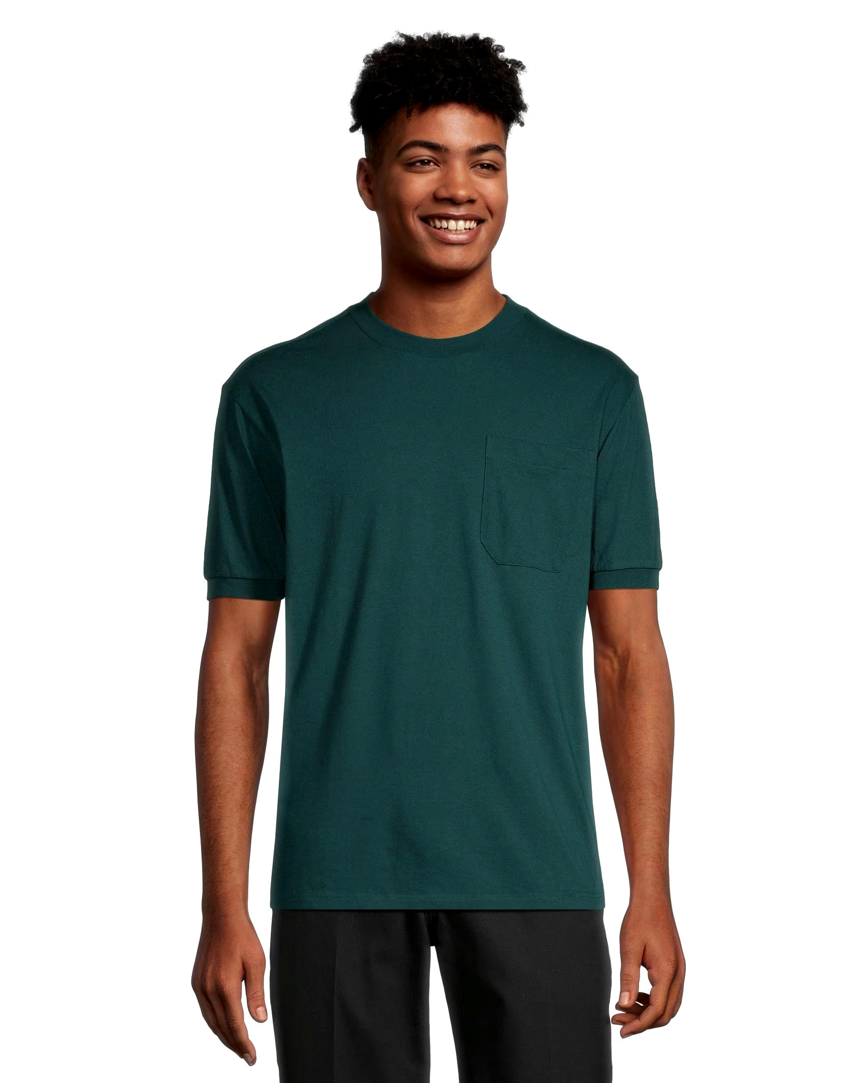 Aggressor Men's Crewneck Short Sleeve Solid Work T-Shirt With FRESHTECH