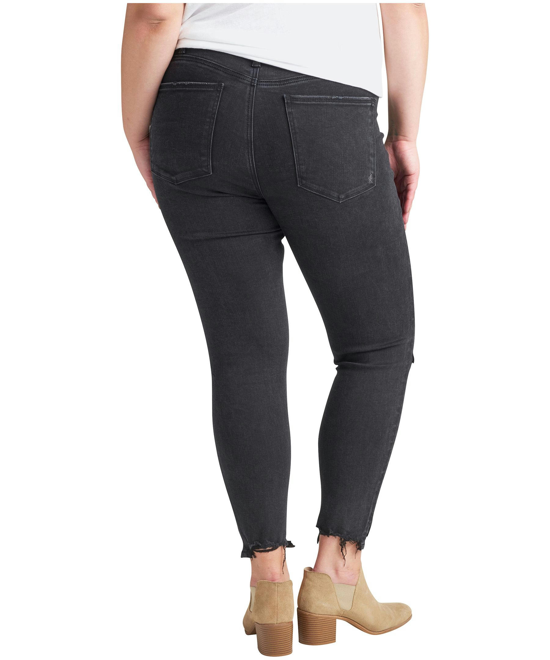 Silver Women's Most Wanted Mid Rise Skinny Jeans Plus Size