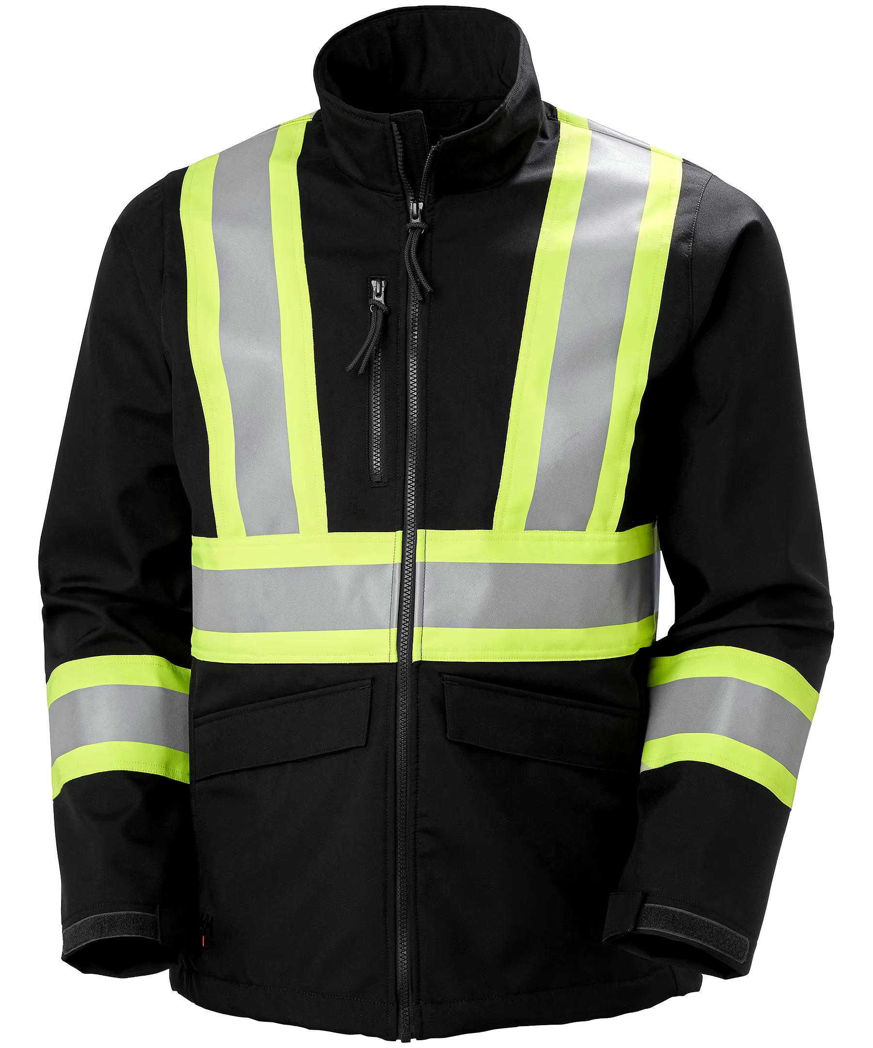 Helly Hansen Workwear Men's Alta Hi Vis Softshell Safety Jacket
