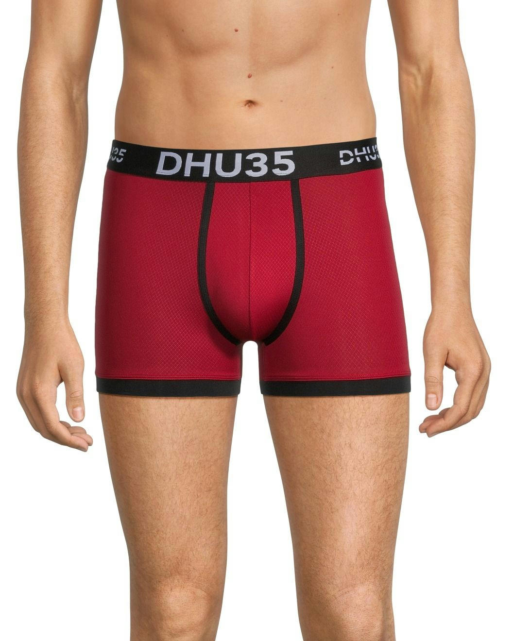 Denver Hayes Men's 3 Pack Fashion Microfiber Heat Press Trunk Brief