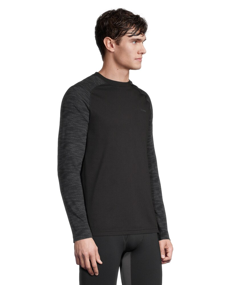 WindRiver Men's T-Max Crewneck Long Sleeve Thermal Camo Top