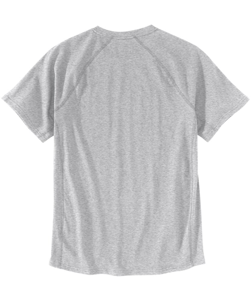 Carhartt Men's Relaxed Fit FastDry UPF Protection Crewneck Pocket Work T Shirt