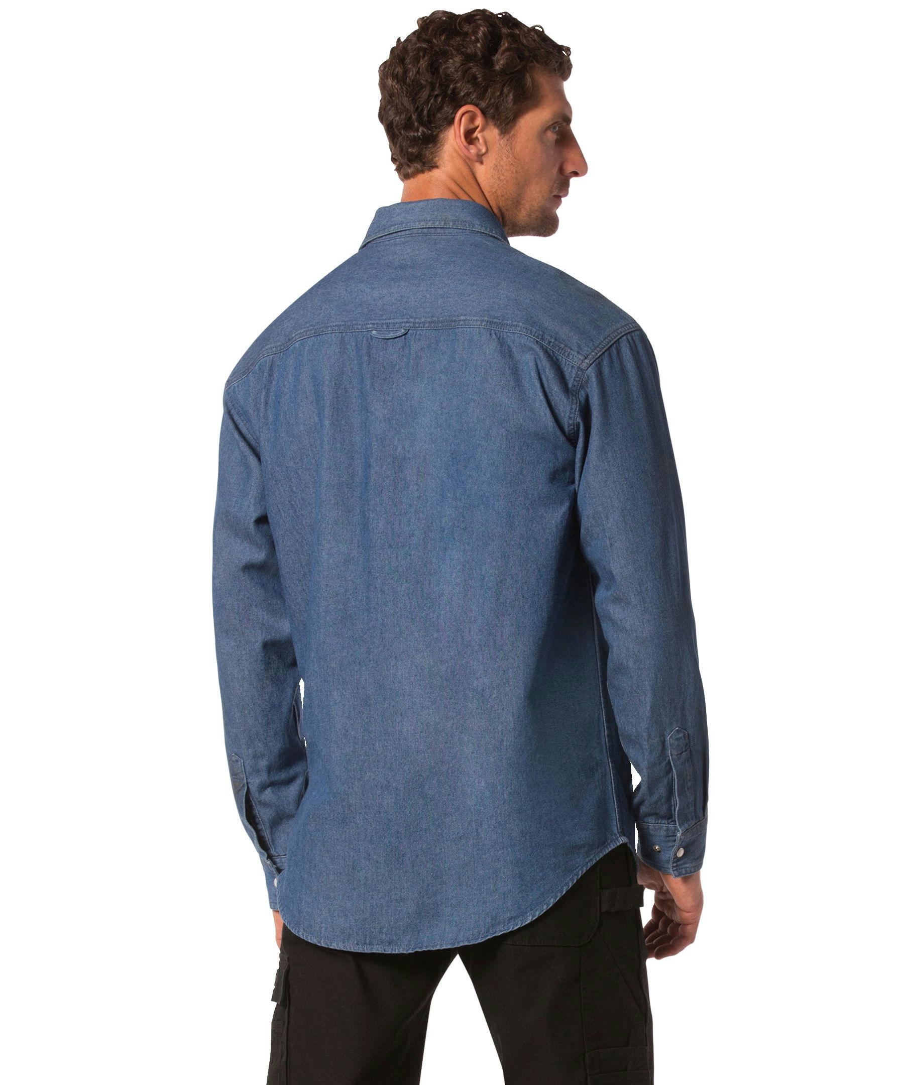 Dakota WorkPro Series Men's Snap Front Denim Work Shirt