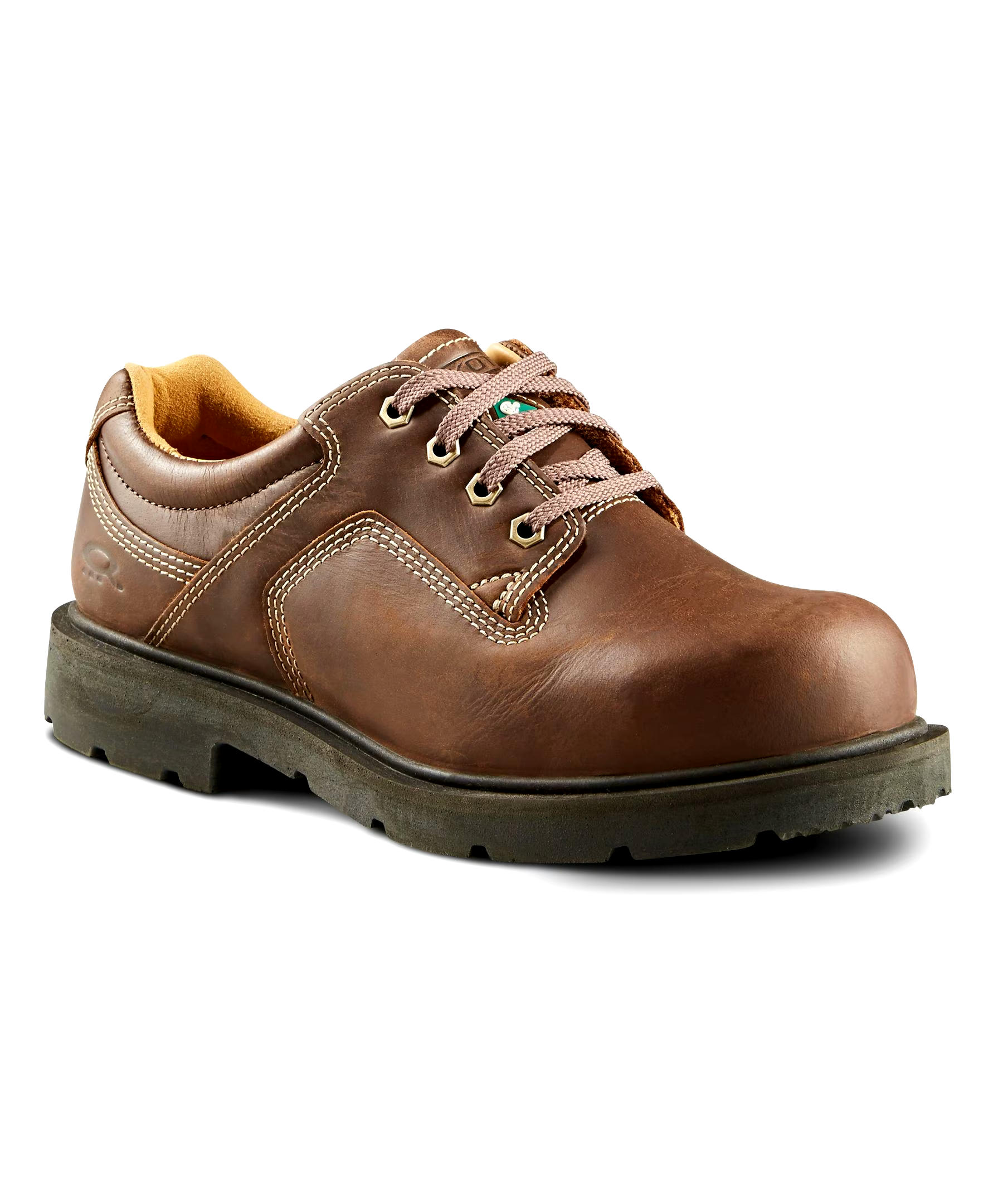 Dakota WorkPro Series Men's Aluminum Toe Composite Plate Oxford Lace Up Safety Shoes - Tan