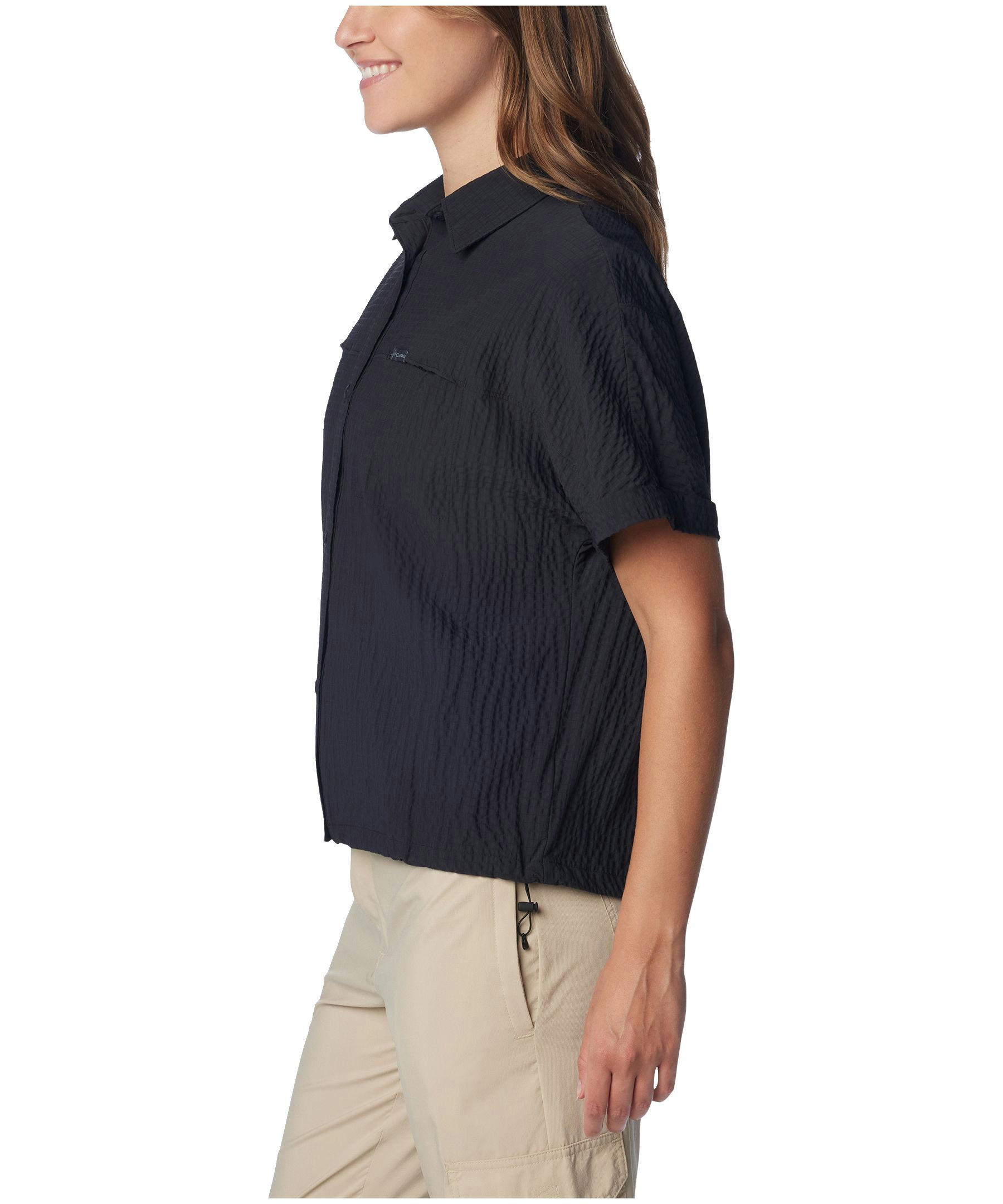 Columbia Women's Boundless Trek Omni-Shade™ Short Sleeve Button Down Shirt
