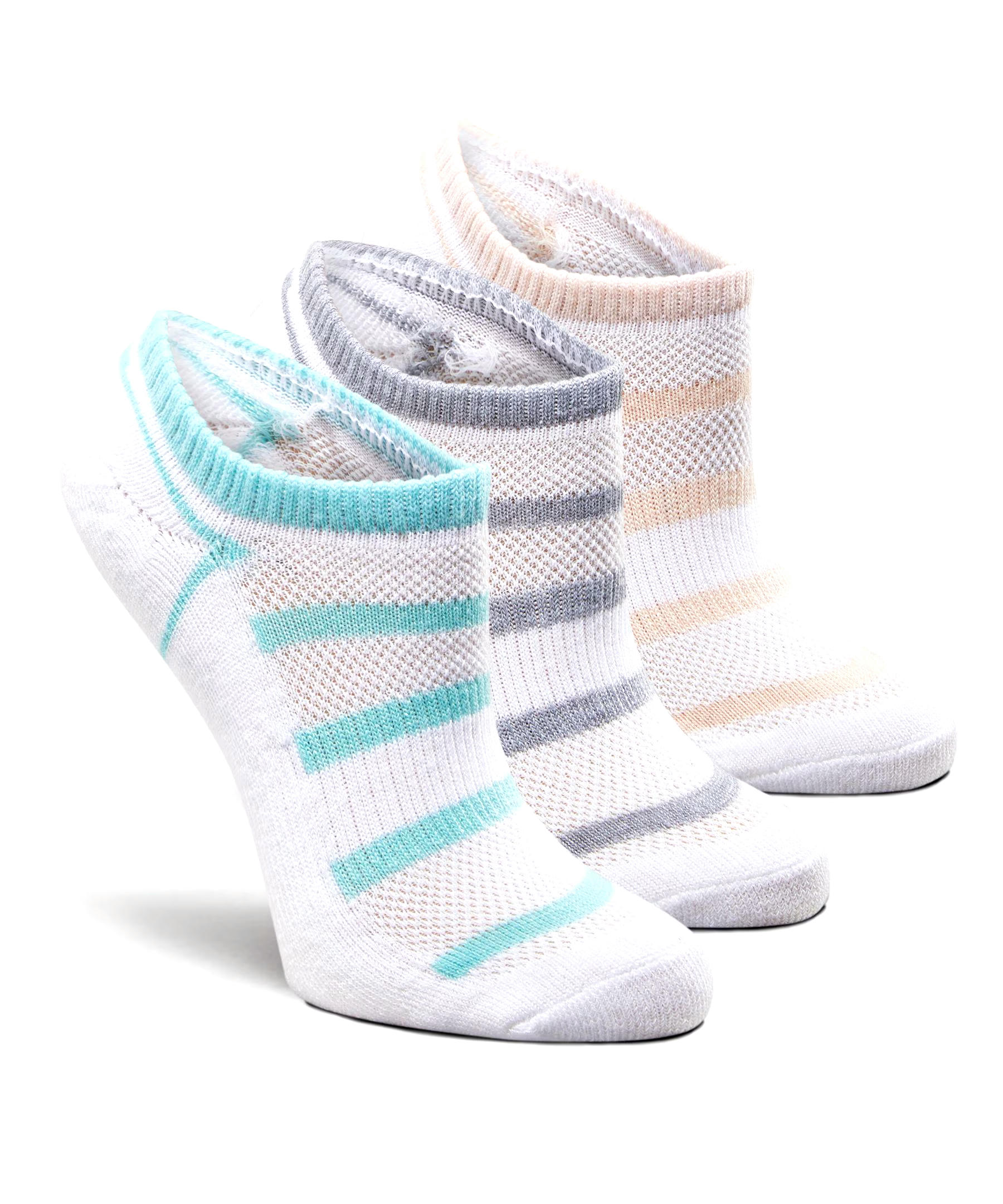 Shambhala Women's 3 Pack Freshtech Sneaker Sport Socks