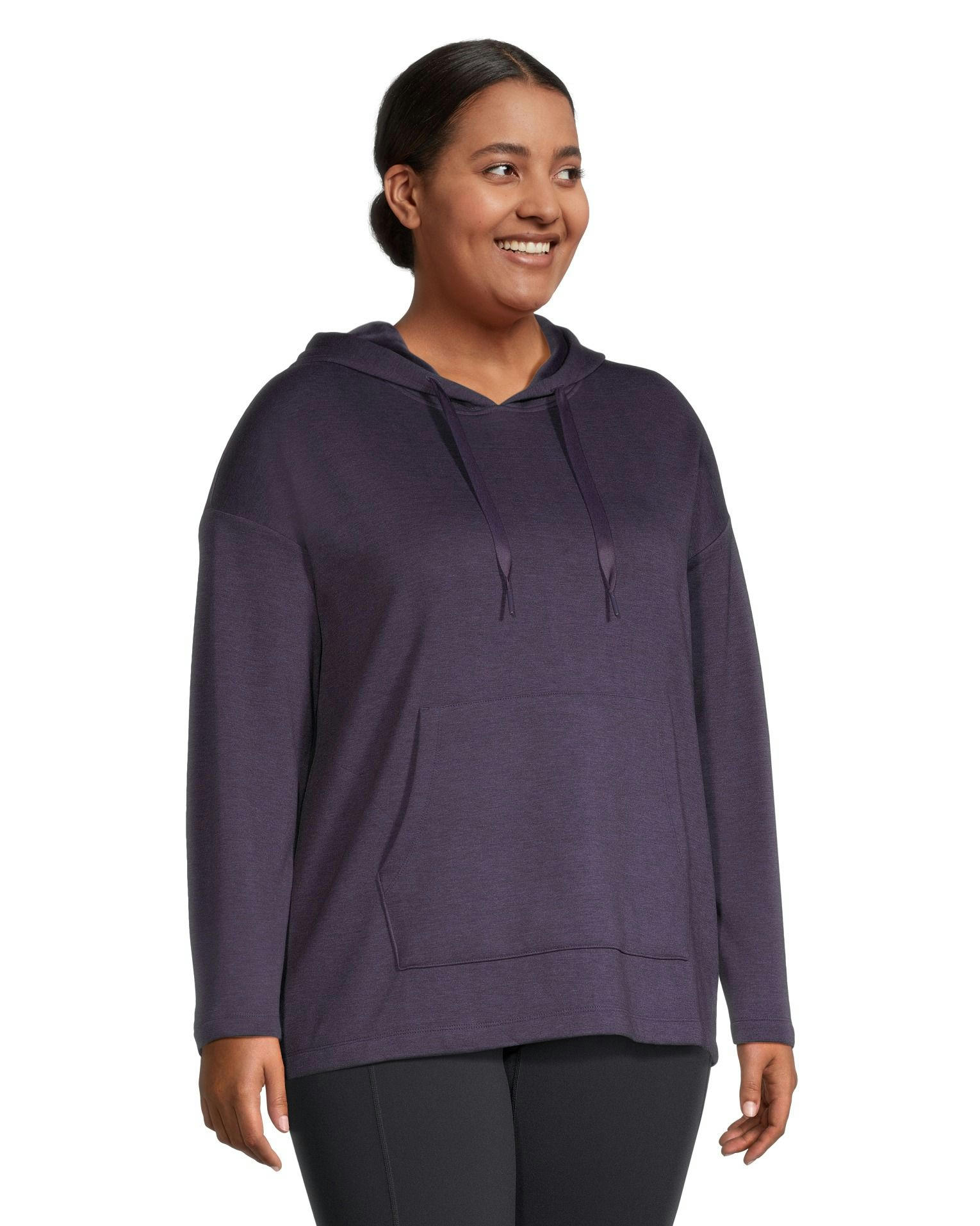 Shambhala Women's Velour Lined Hooded Pullover