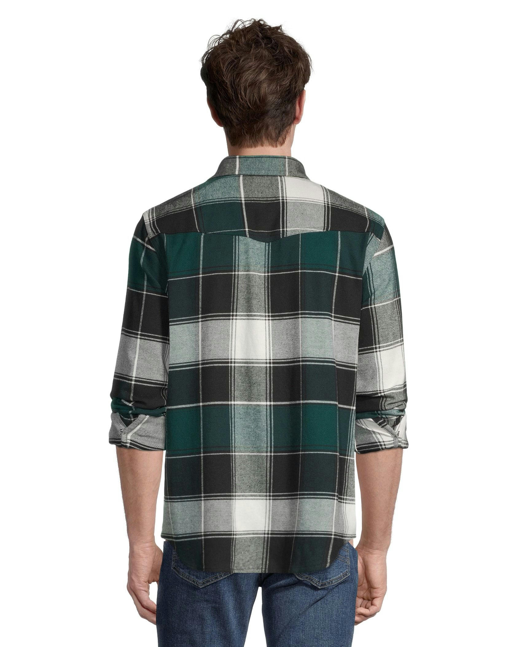 WindRiver Men's Heritage Fashion Stretch Flannel Shirt