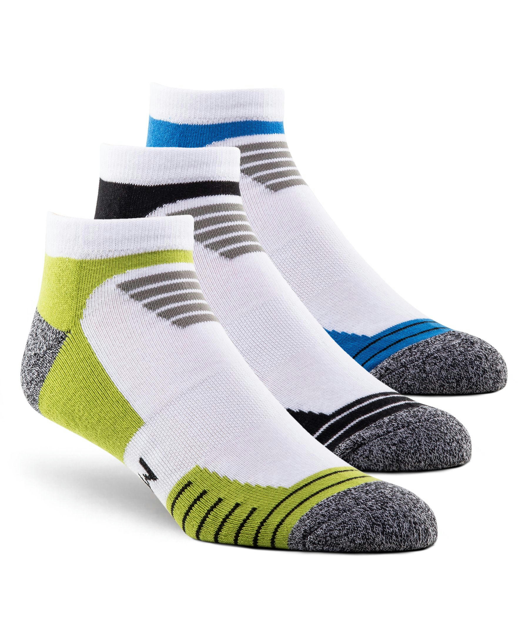 Men's 3 Pack FRESHTECH Low Cut Sport Socks