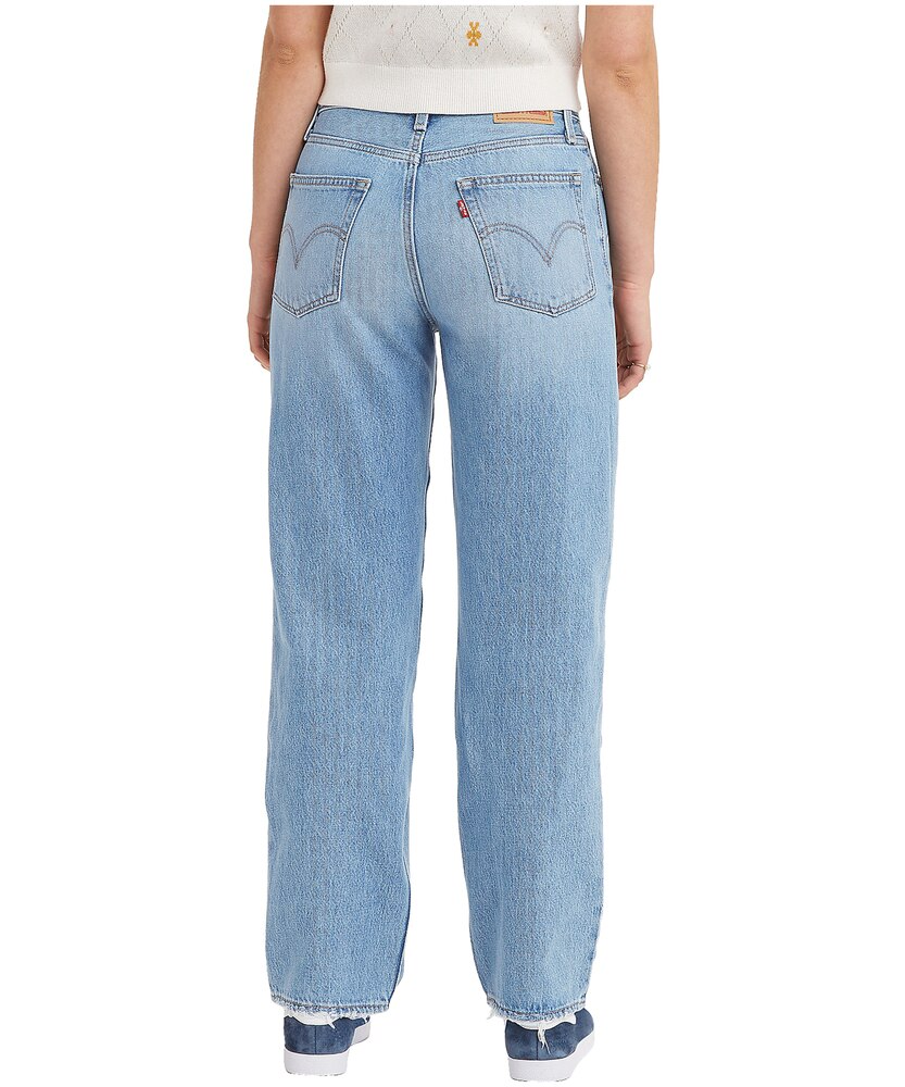 Levi's Women's '94 Baggy Mid Rise Straight Leg Jeans - Medium Indigo
