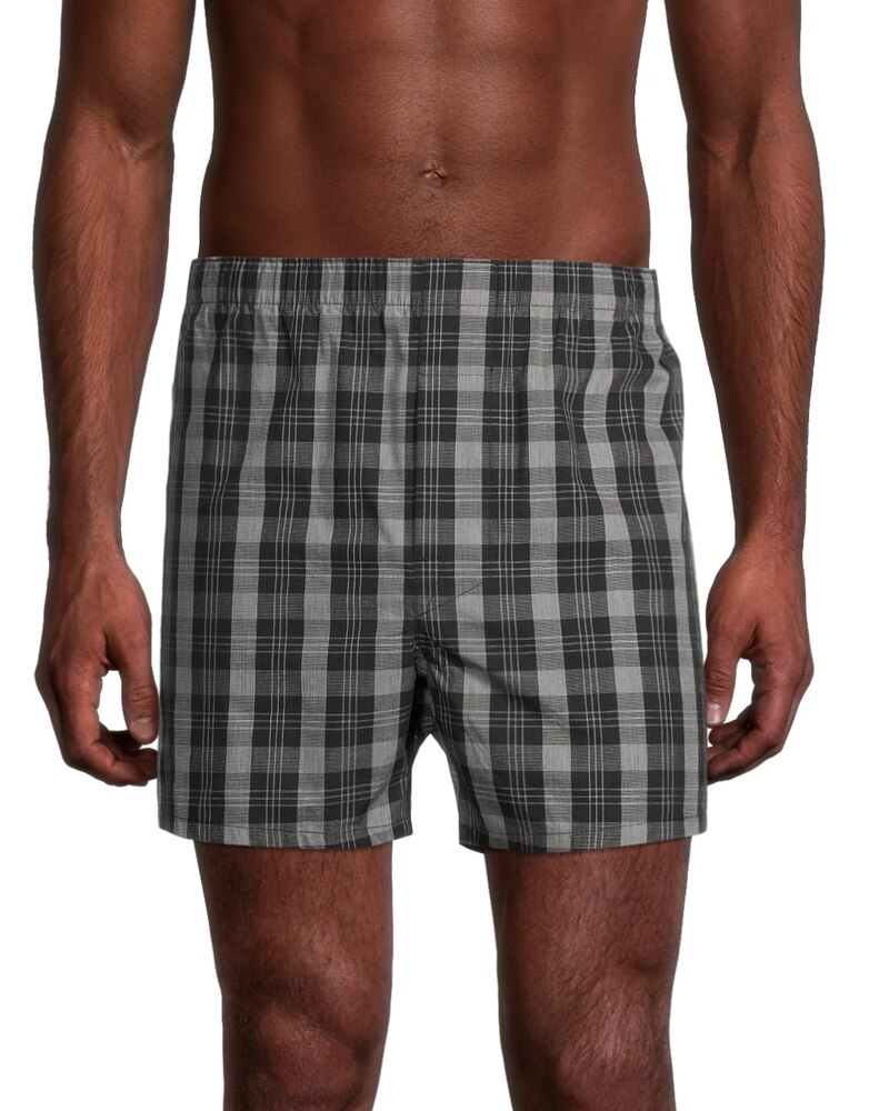 Denver Hayes Men's 3 Pack Classic Woven Boxer Underwear