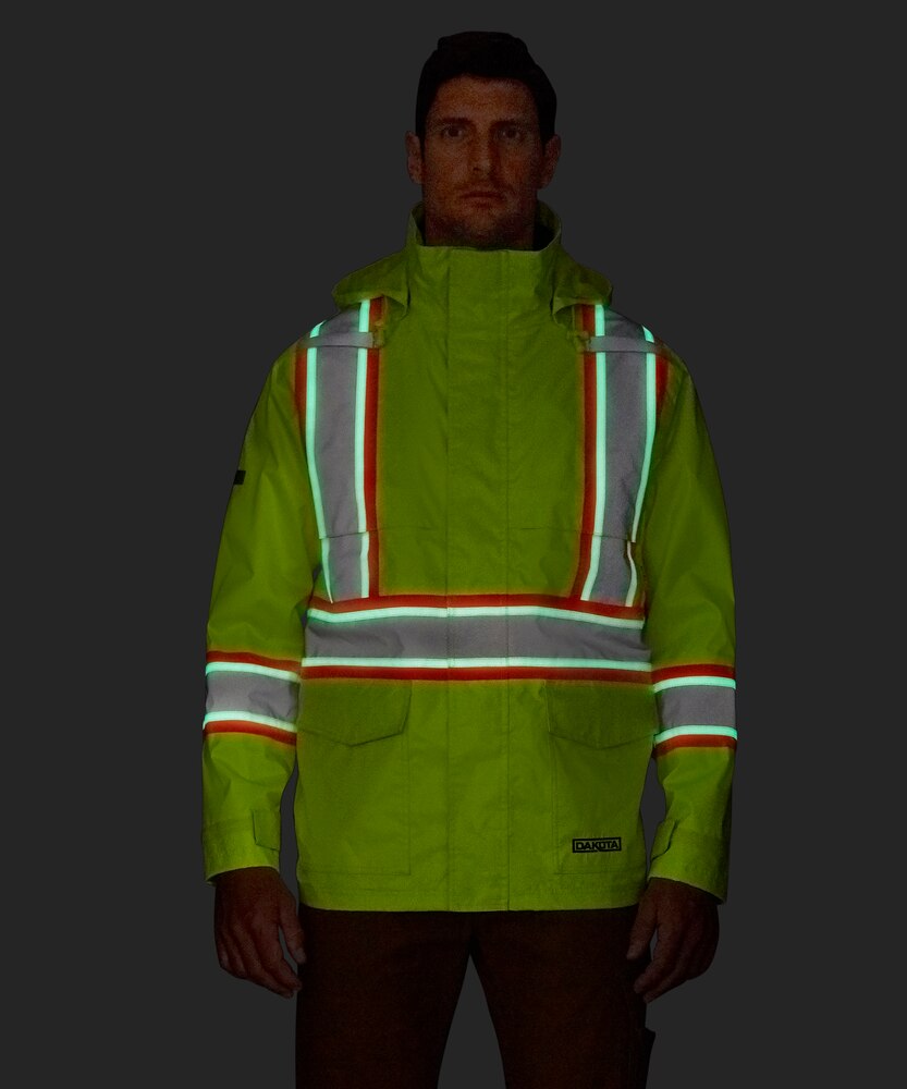 Dakota WorkPro Series Men's VizLite DT Class 2 150D Jacket