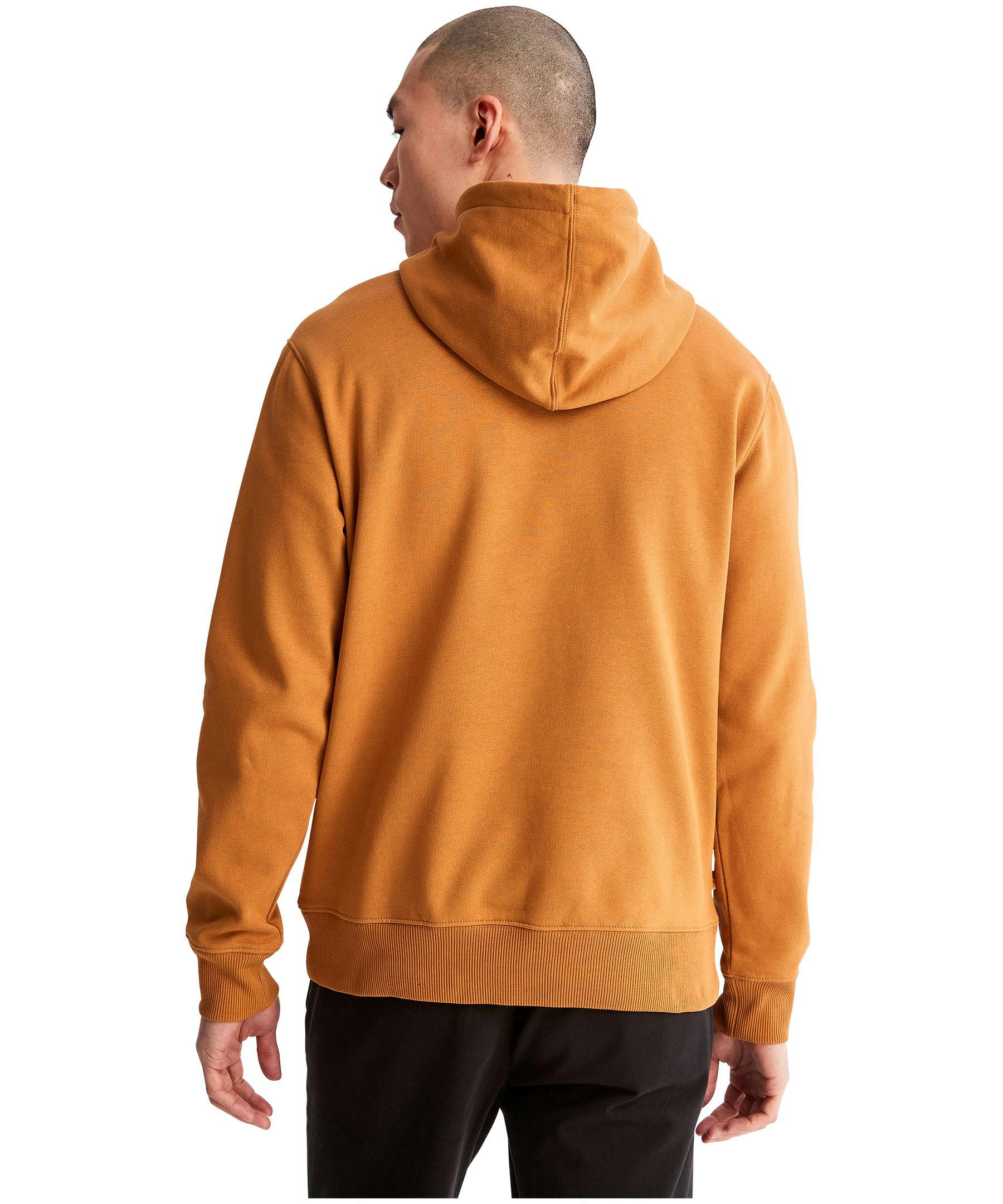 Timberland Men's Core Tree Logo Kangaroo Pocket Pullover Hoodie