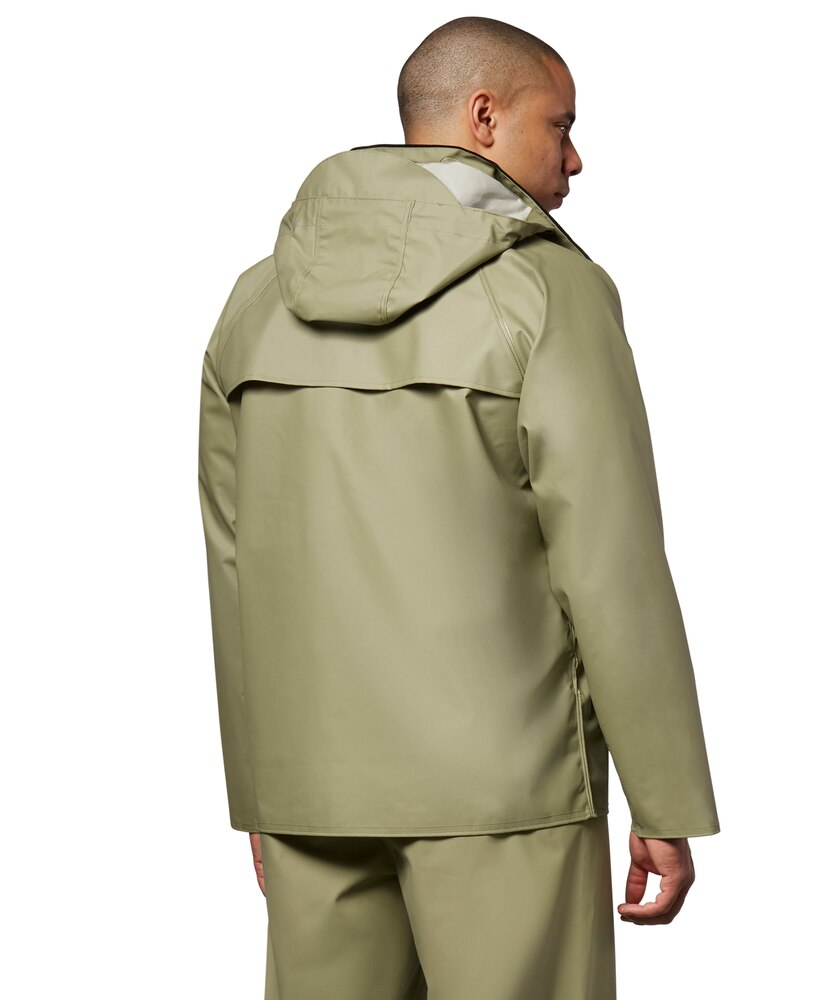 Dakota WorkPro Series Men's PVC Hooded Rain Jacket