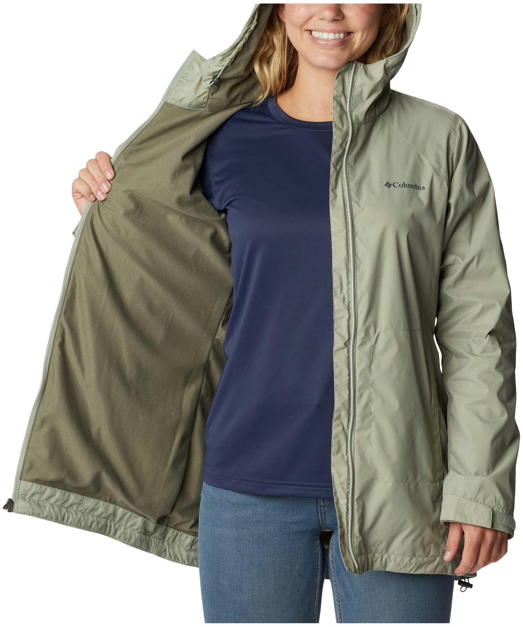 Columbia Women's Switchback Lined Long Rain Jacket