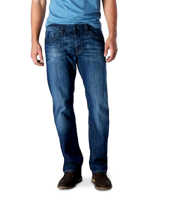 Mavi Men's Zach Straight Leg  Jeans - Medium Wash