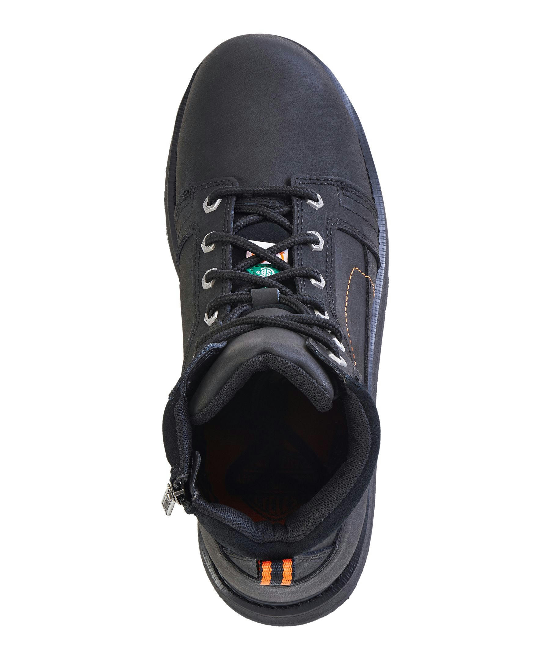 Harley Davidson Men's Work Pete 6 Inch Steel Toe Composite Plate Boots