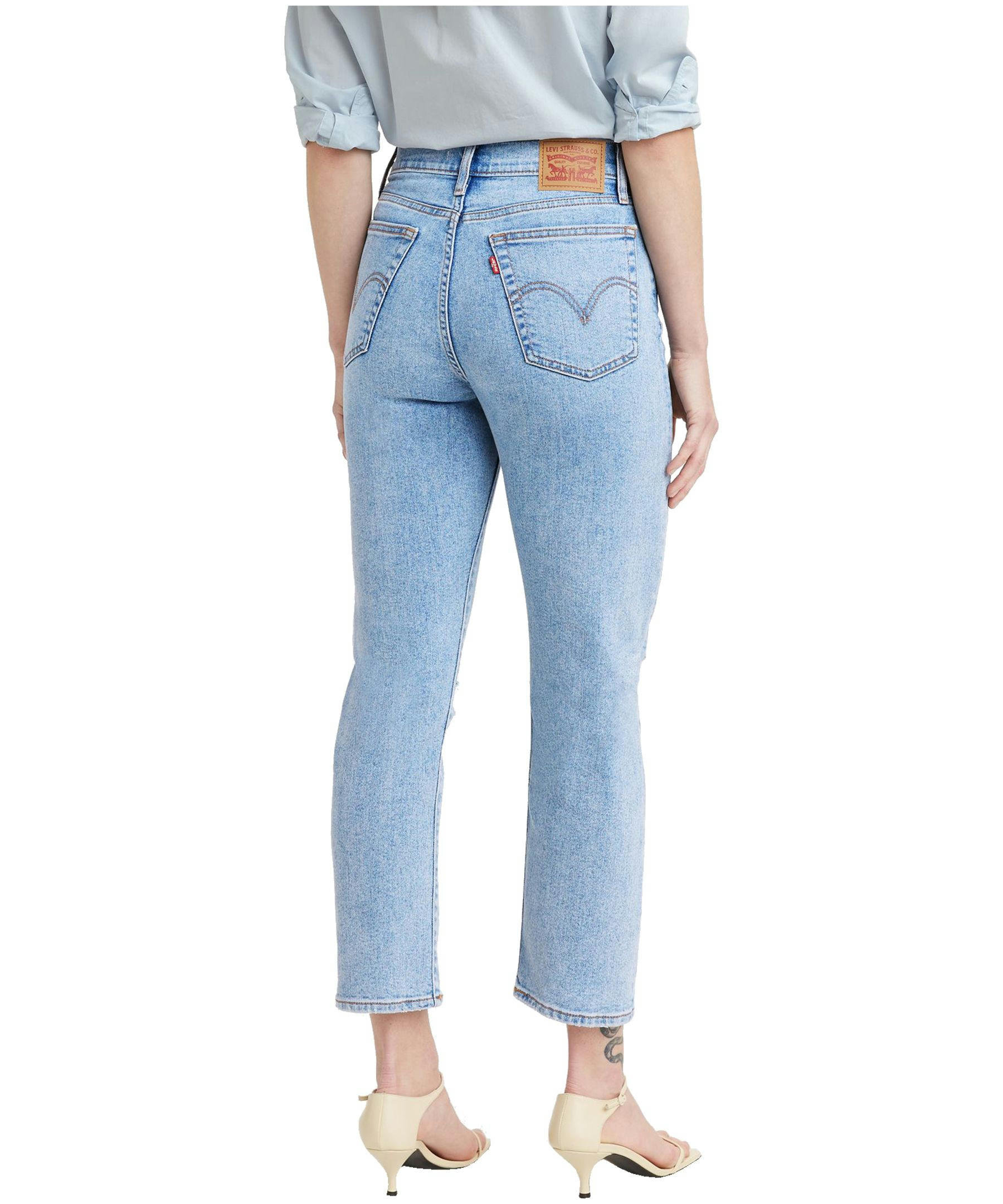 Levi's Women's Wedgie High Rise Cropped Straight Jeans - Bridge Of Bellflower