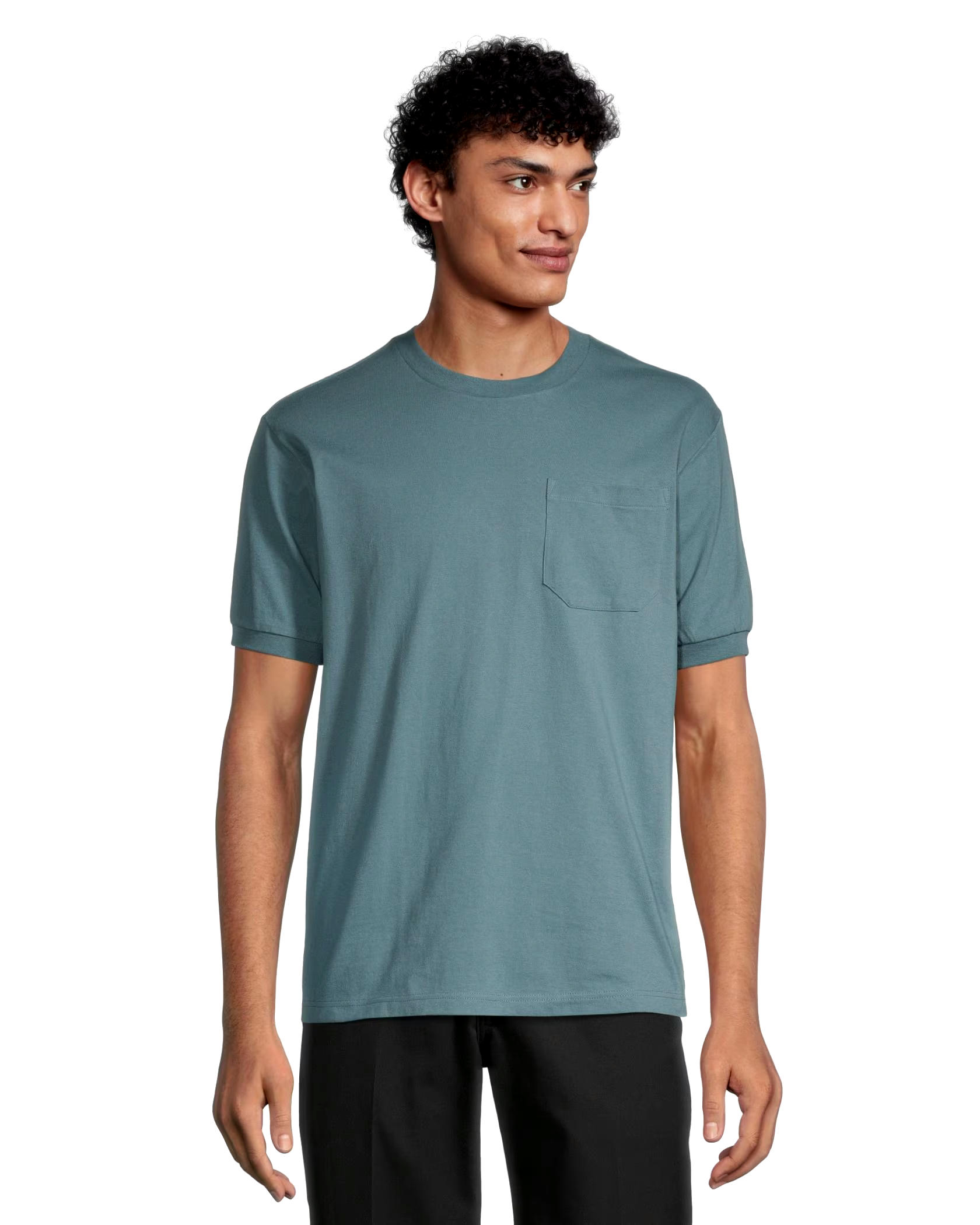 Aggressor Men's Crewneck Short Sleeve Solid Work T-Shirt With FRESHTECH