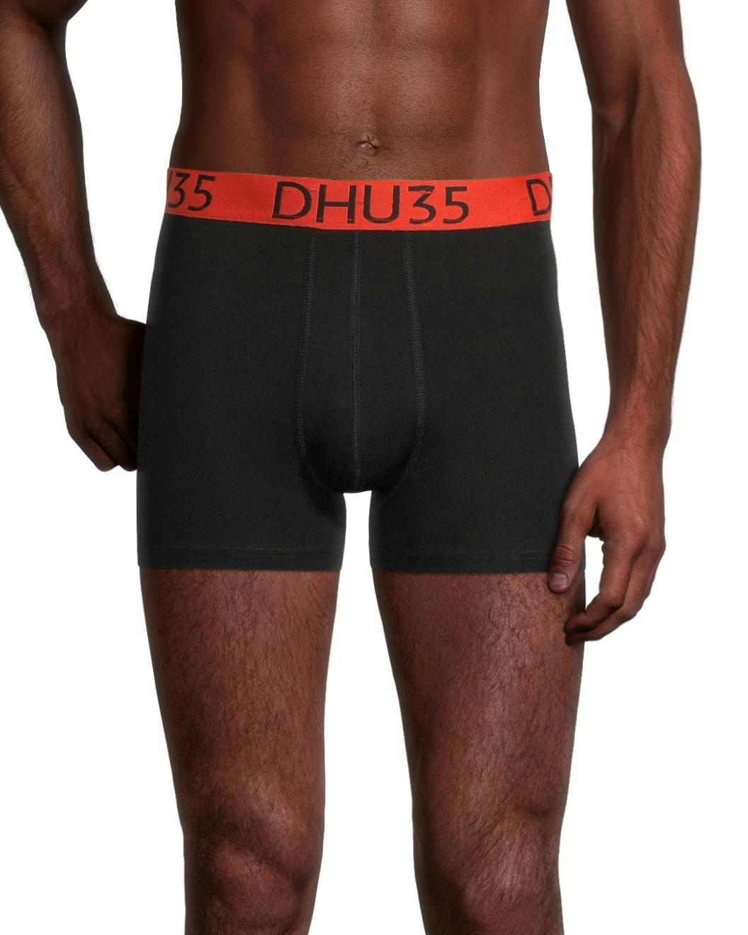 Denver Hayes Men's 3 Pack Fashion Cotton Stretch Elastic BOXER Brief Underwear