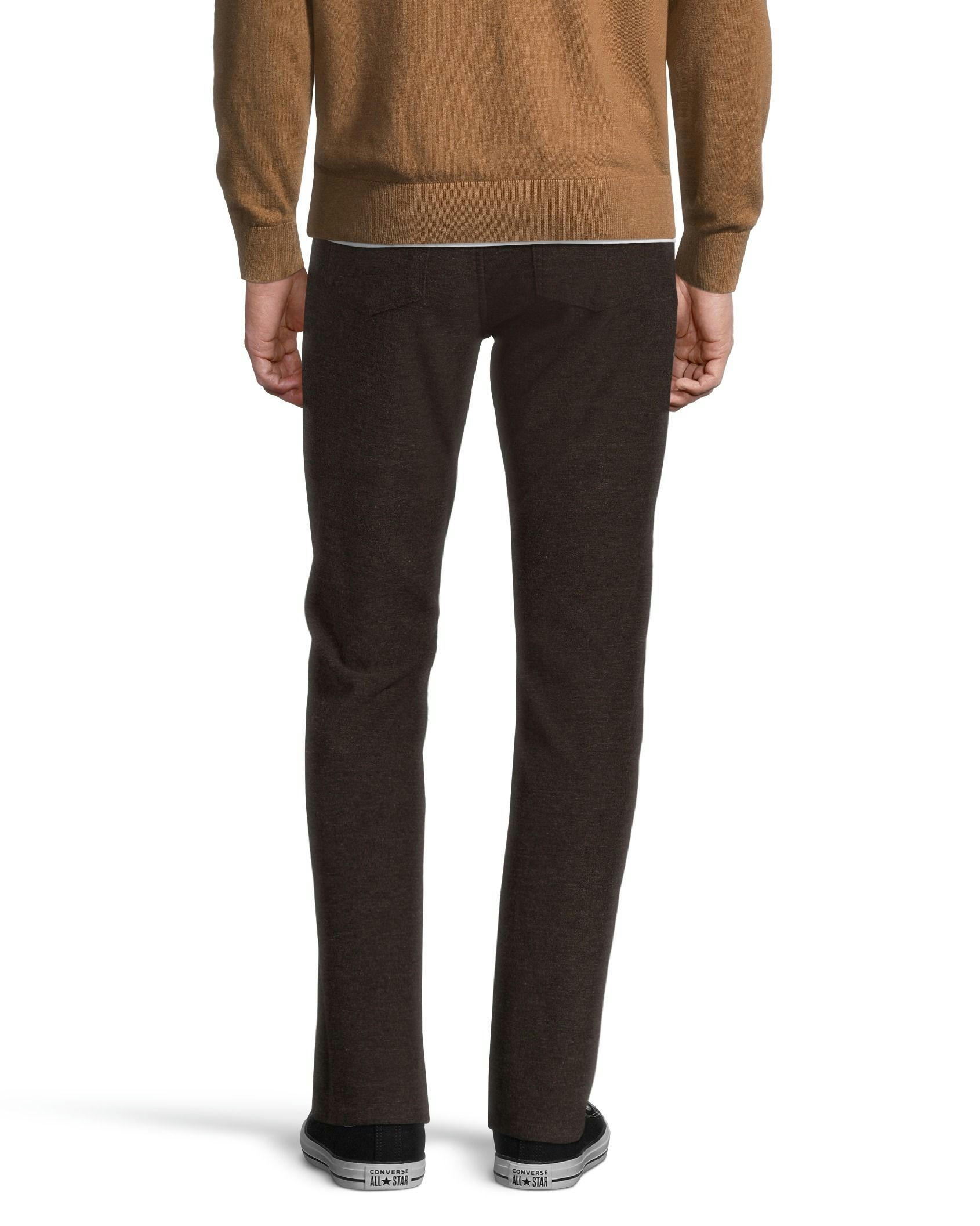 Denver Hayes Men's Stretch 5 Pocket Athletic Chinos – Brushed