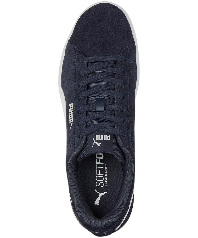 Men's Smash 3.0 Suede Sneakers - Navy/White/Silver