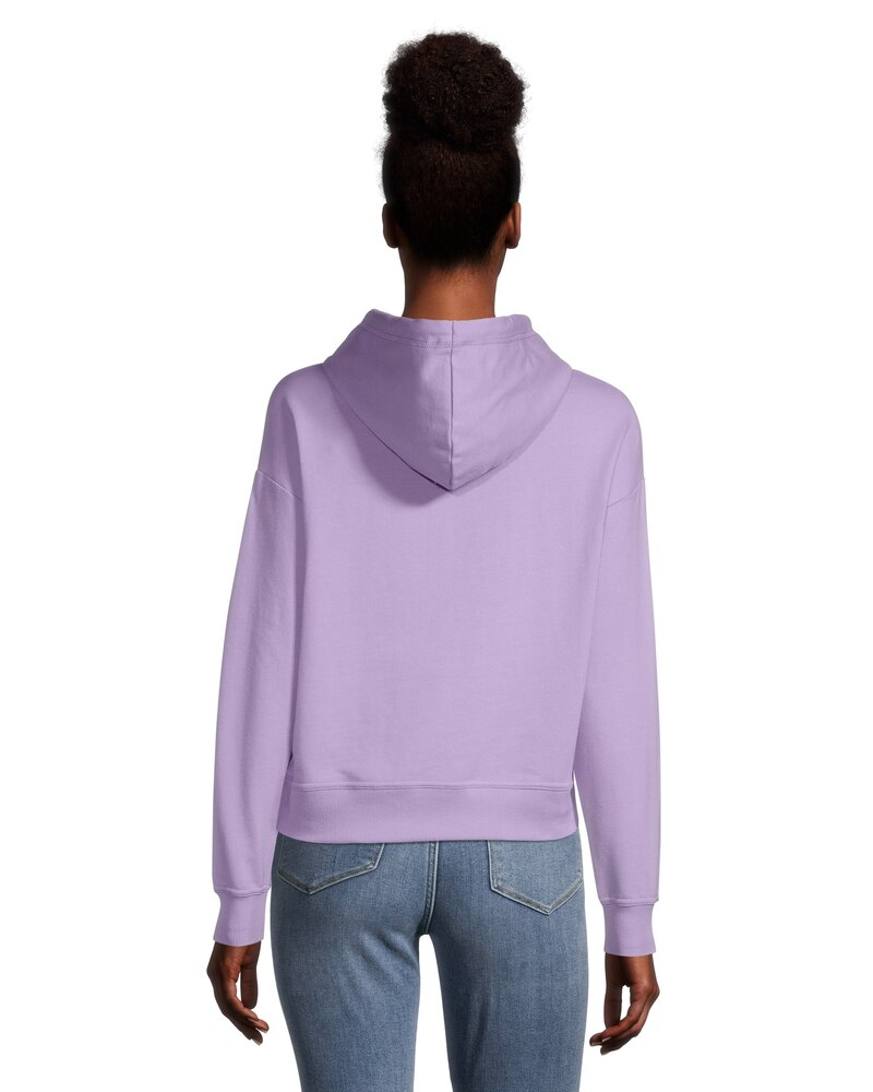 Bench Women's French Terry Cropped Hoodie Sweatshirt