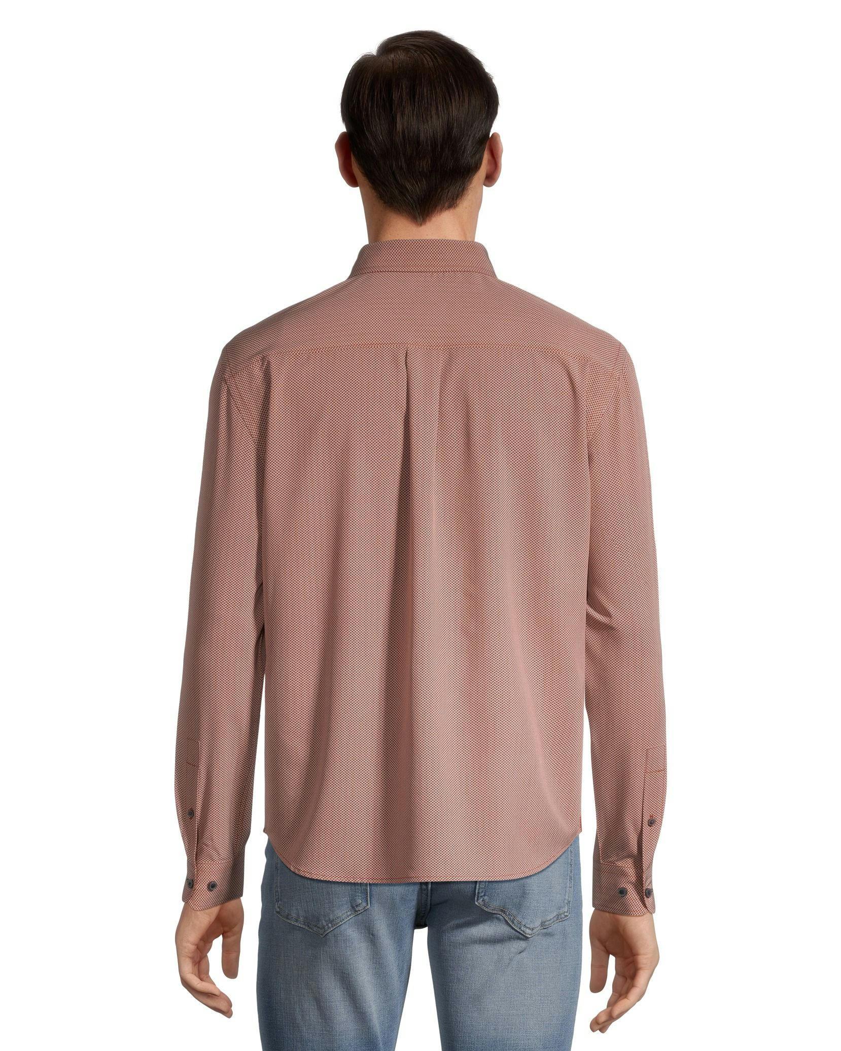 Denver Hayes Men's Hybrid 4 Way Stretch Long Sleeve Shirt