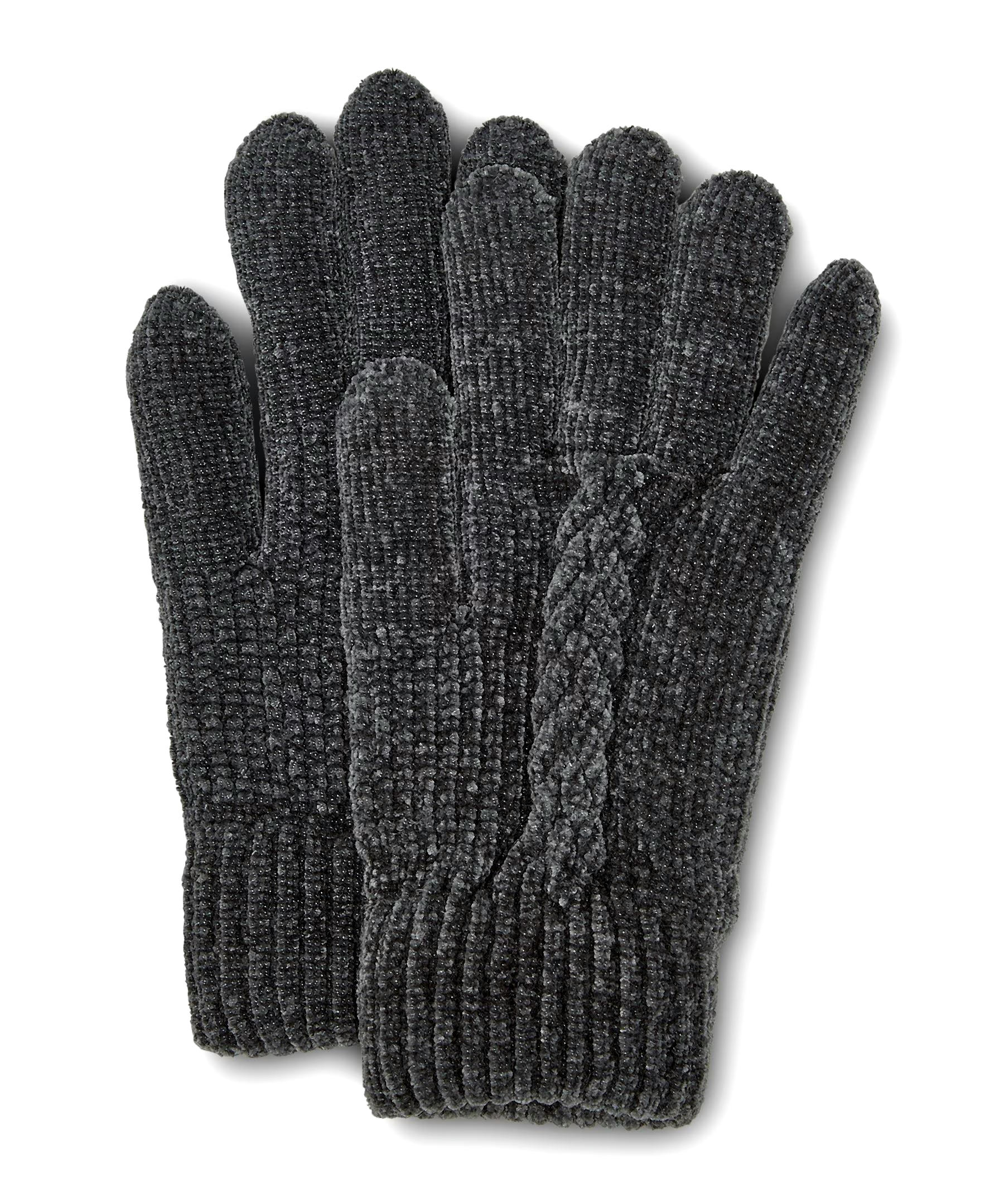 Denver Hayes Women's Chenille Cable Knit Gloves