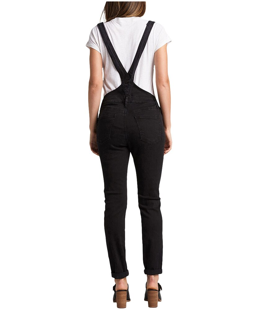 Silver Women's Overall Jeans