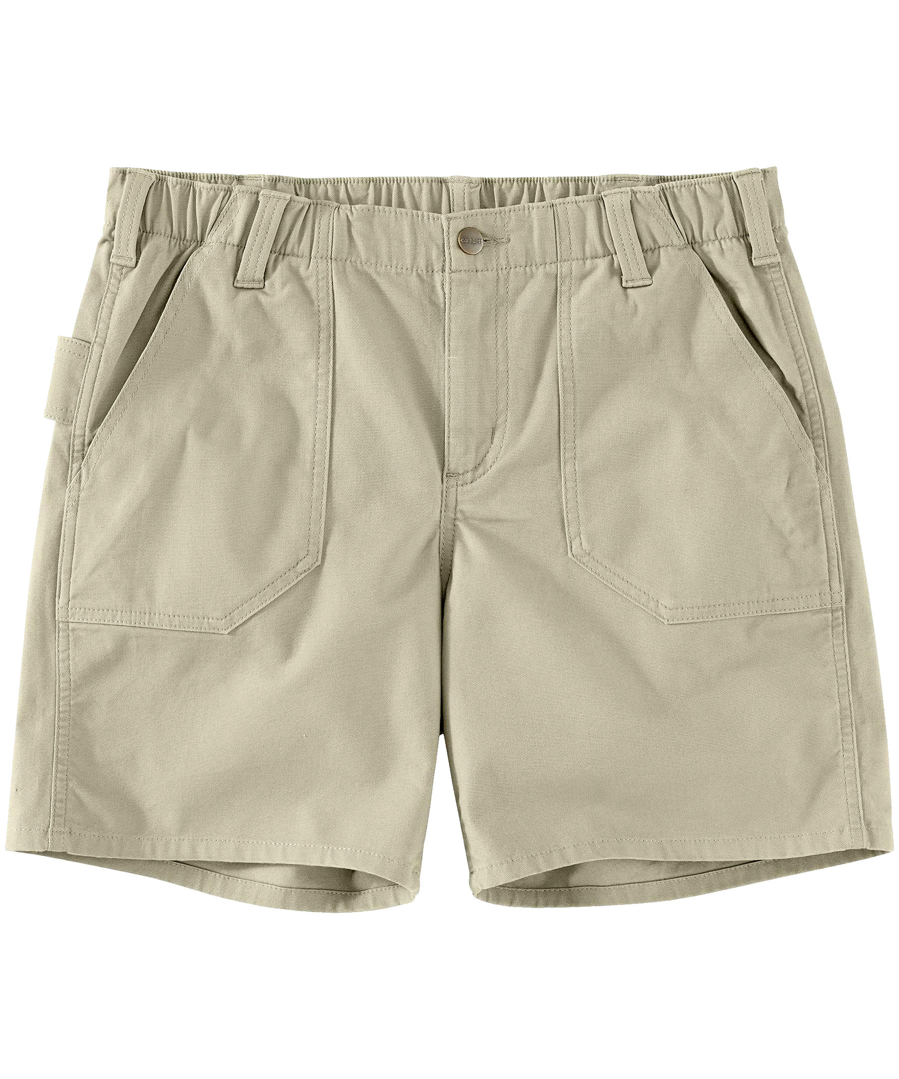 Carhartt Women's High Rise Rugged Flex Stretch Canvas Work Shorts
