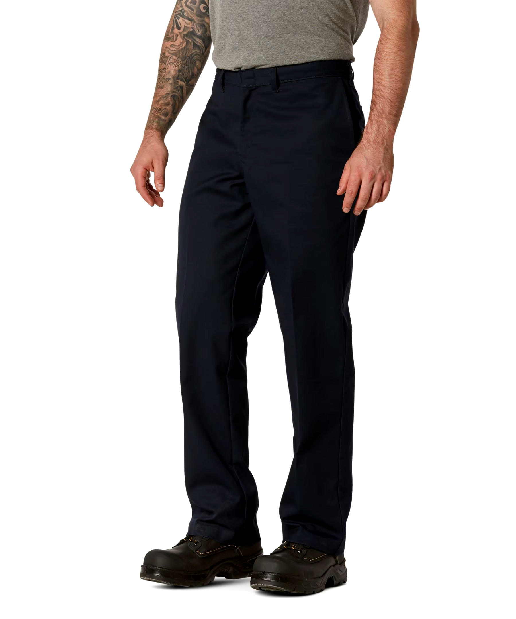 Dakota WorkPro Series Men's Stretch Twill Flat Front Work Pants
