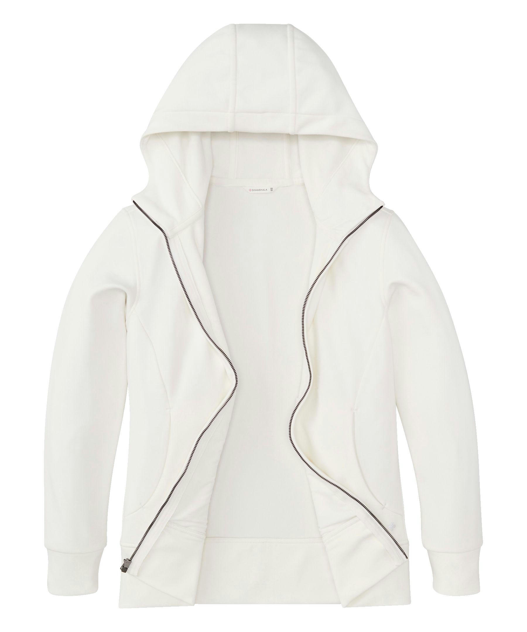 Shambhala Women's Velour Lined Full Zip Hoodie