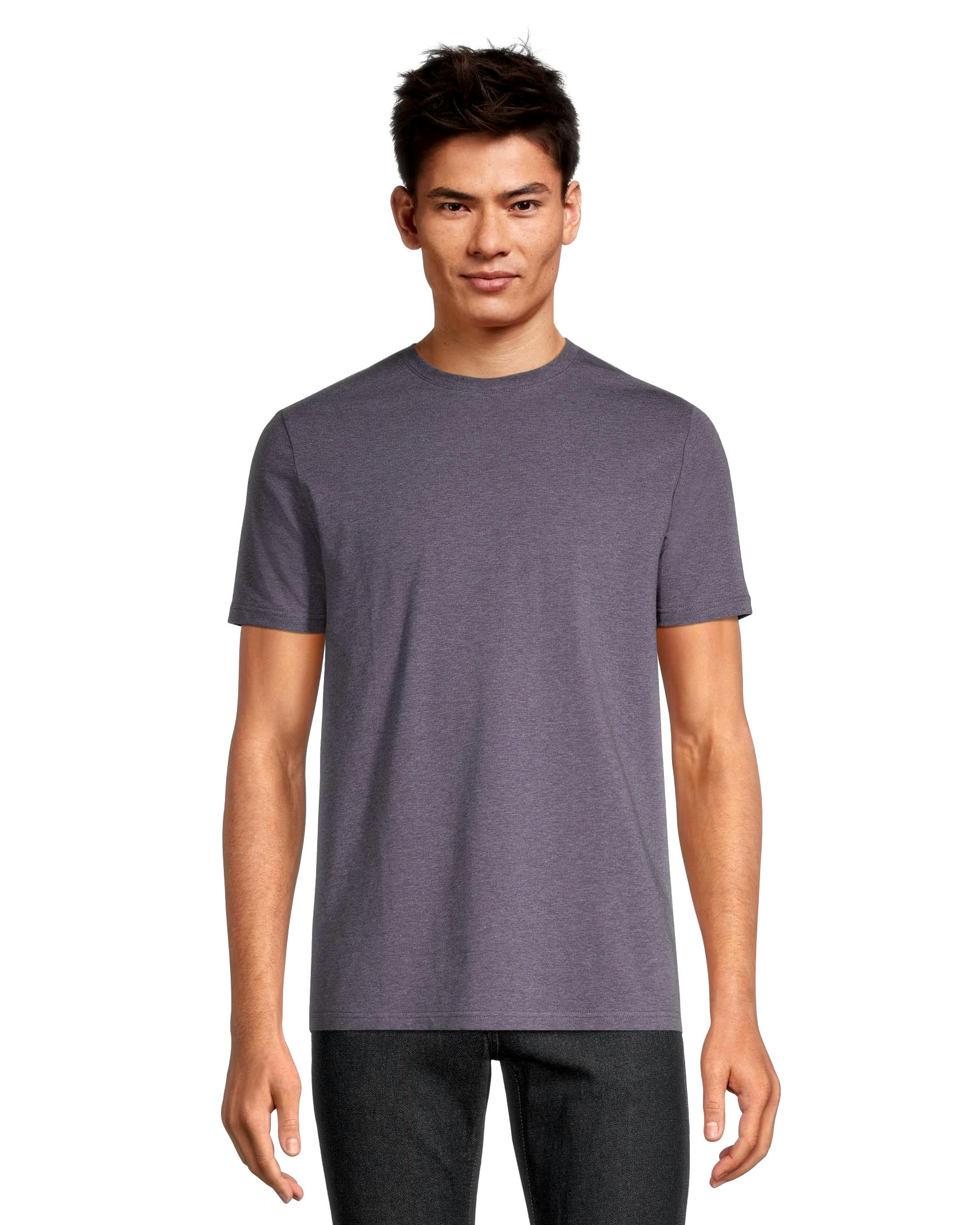 Denver Hayes Men's Stretch Modern Fit Crewneck T Shirt