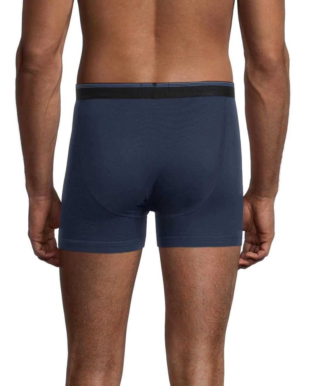 Denver Hayes Men's 3 Pack Solid Boxer Briefs