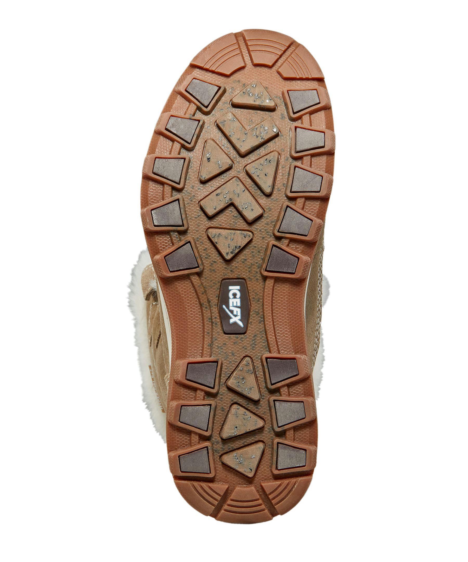 WindRiver Women's Ice Queen IceFX T-Max Insulated Waterproof Leather Winter Boots - Taupe