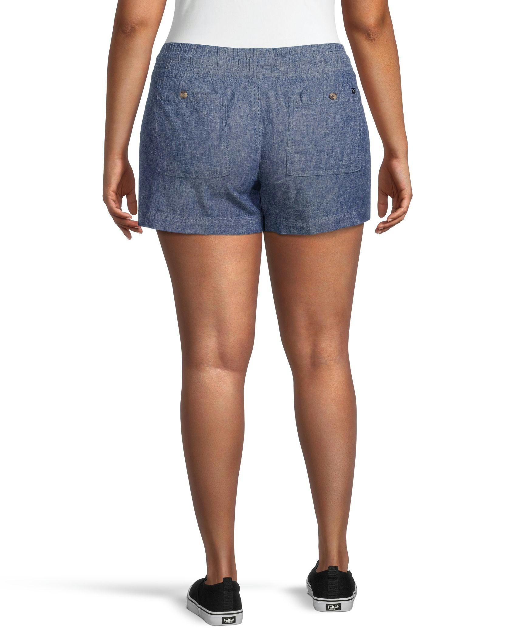 Women's Linen Blend Shorts