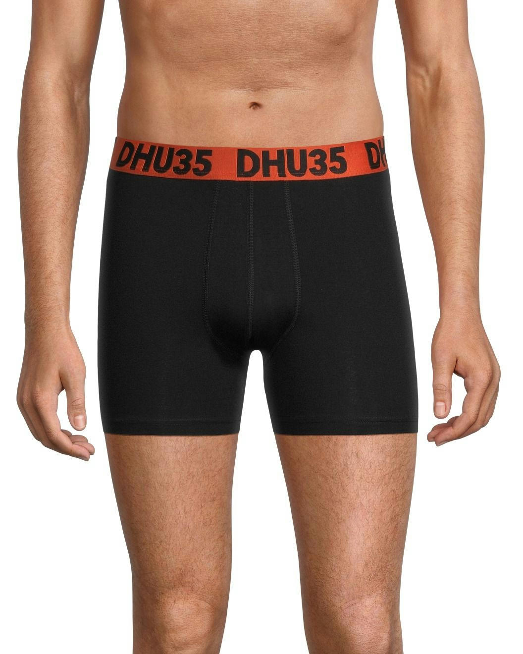 Denver Hayes Men's 3 Pack Fashion Cotton Stretch Elastic Trunk Briefs Underwear