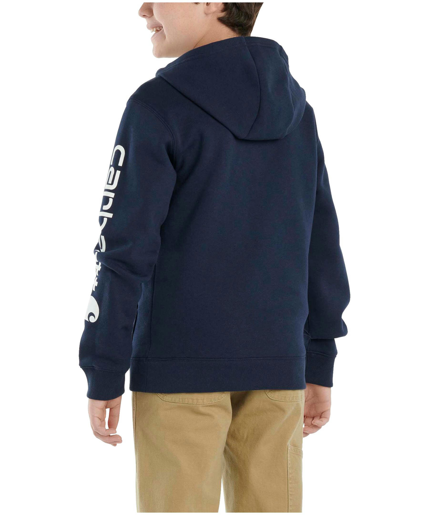 Carhartt Youth Unisex Logo Graphic Hoodie Sweatshirt
