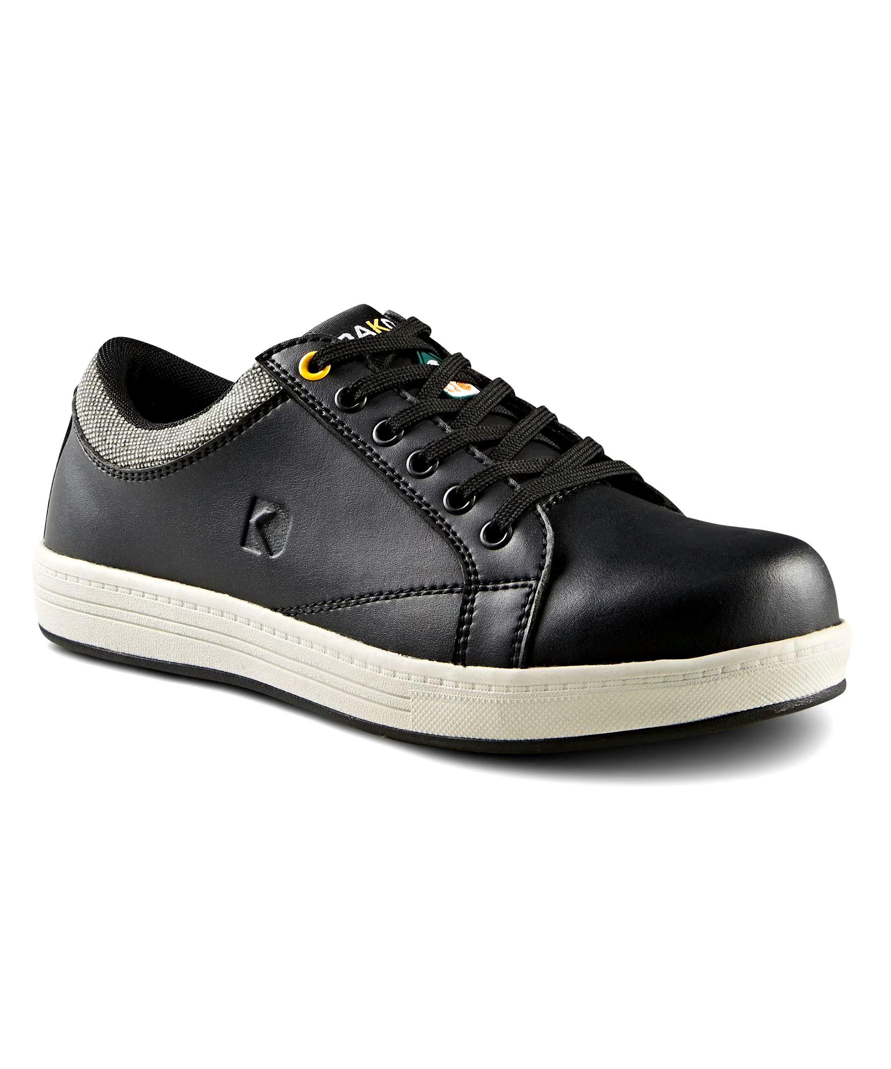 Dakota WorkPro Series Men's Steel Toe Steel Plate Street Sport Lace Up Safety Shoes - Black