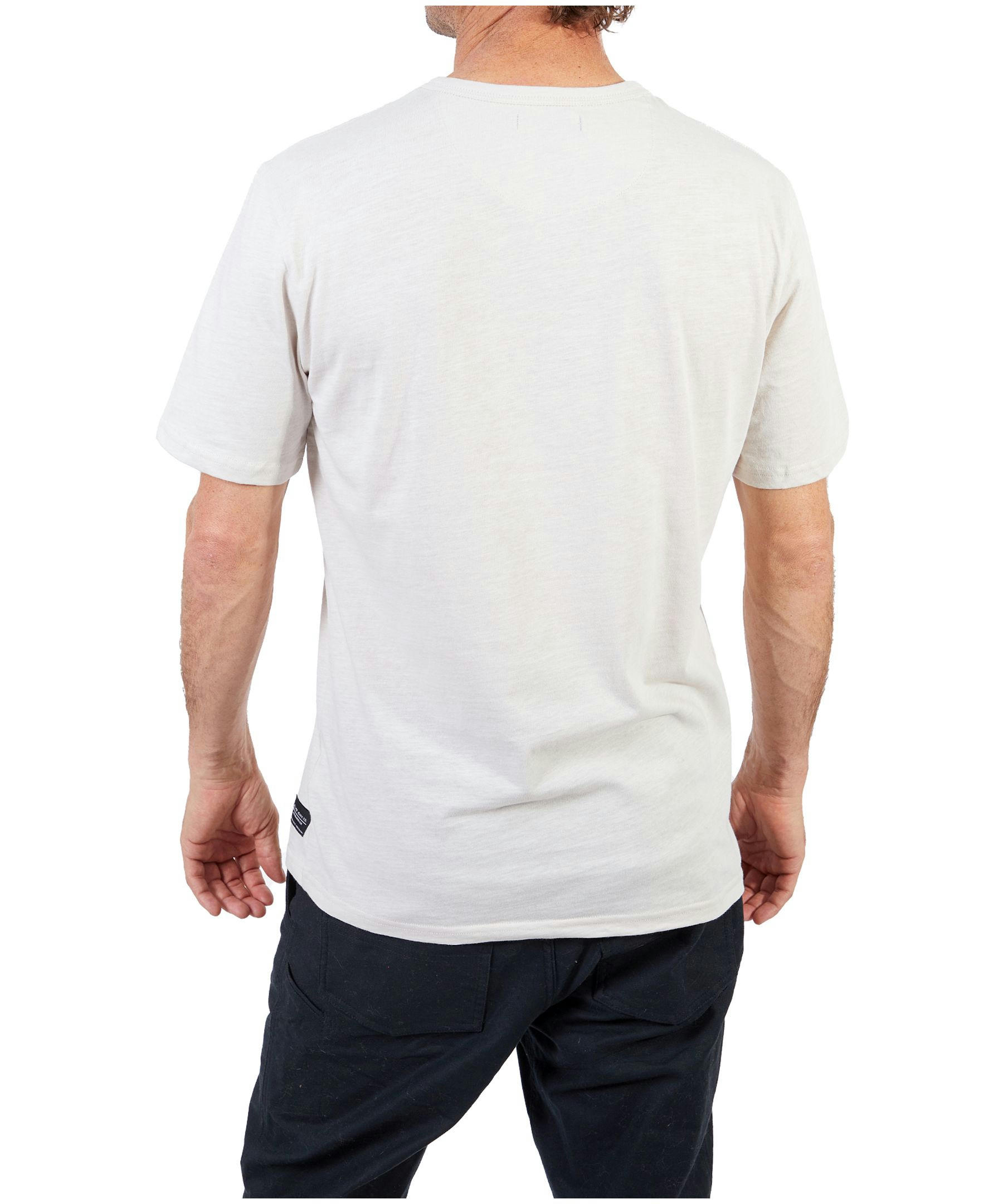 Men's 2 Button Short Sleeve Slub Henley Shirt